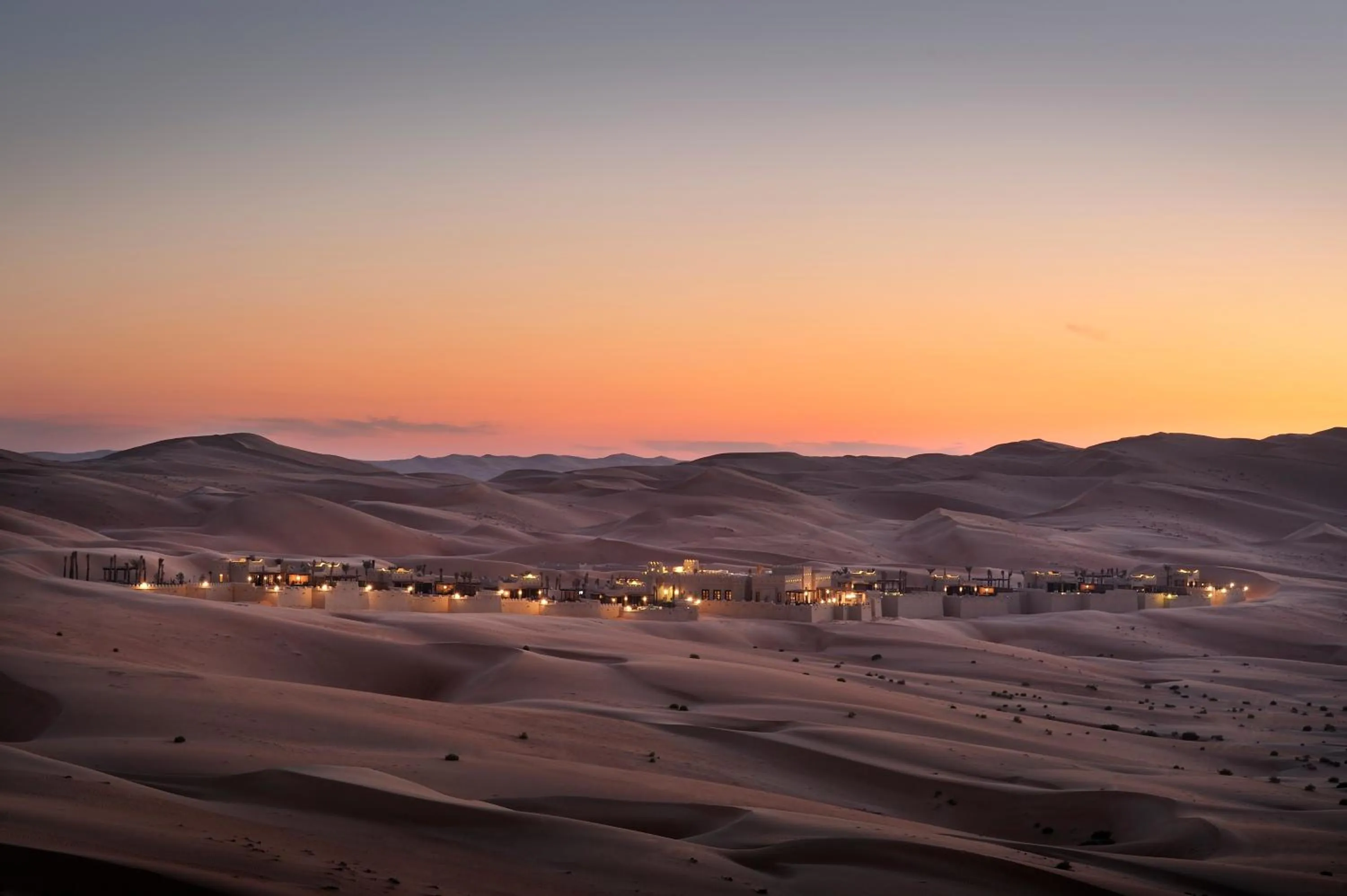 Area and facilities in Anantara Qasr al Sarab Desert Resort
