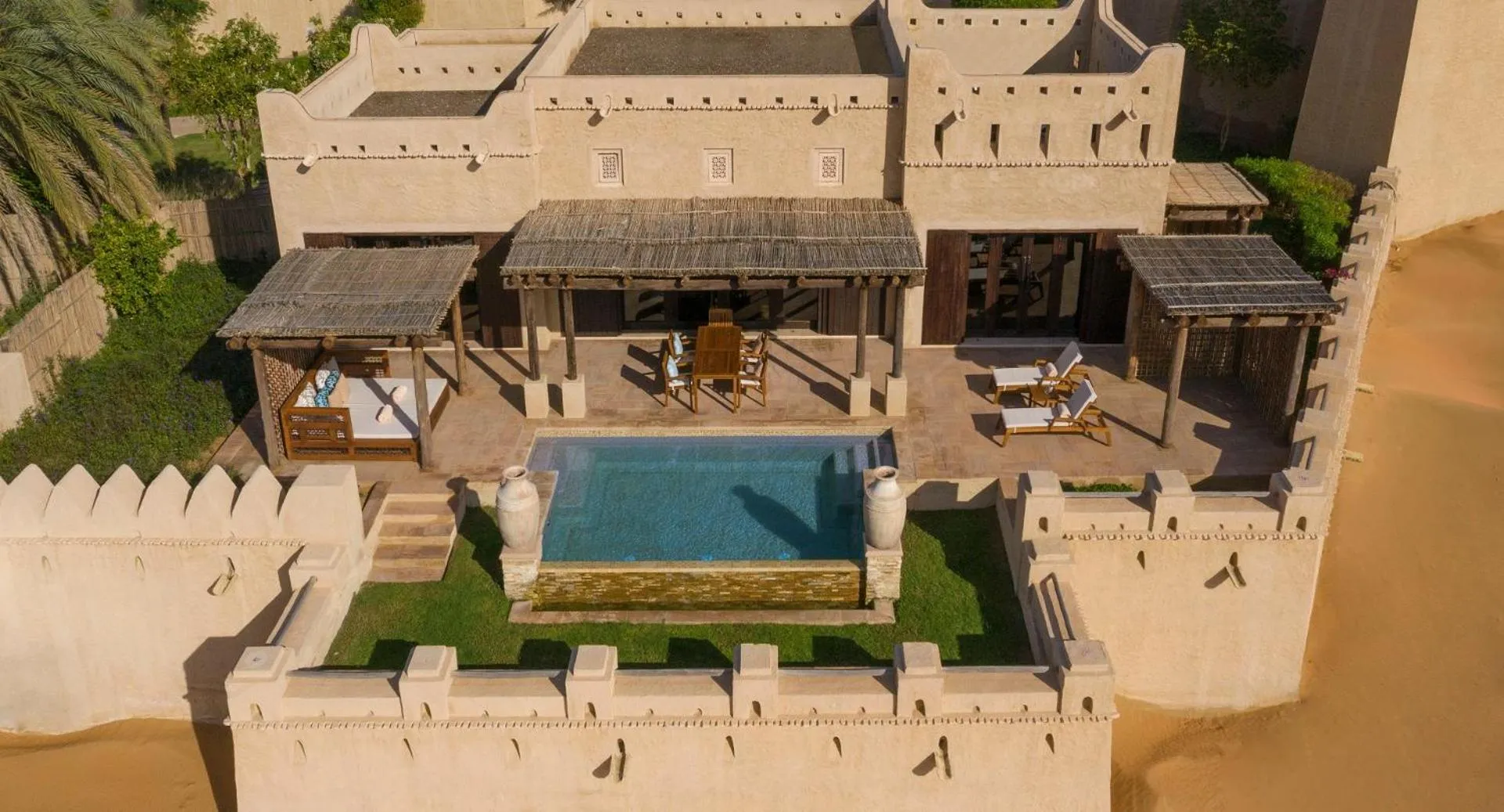 Natural landscape in Anantara Qasr al Sarab Desert Resort