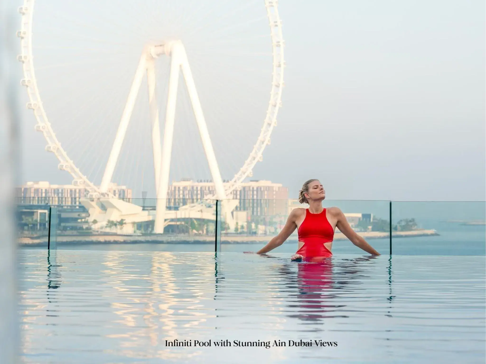 Swimming pool in Sofitel Dubai Jumeirah Beach Swimming pool in Sofitel Dubai Jumeirah Beach