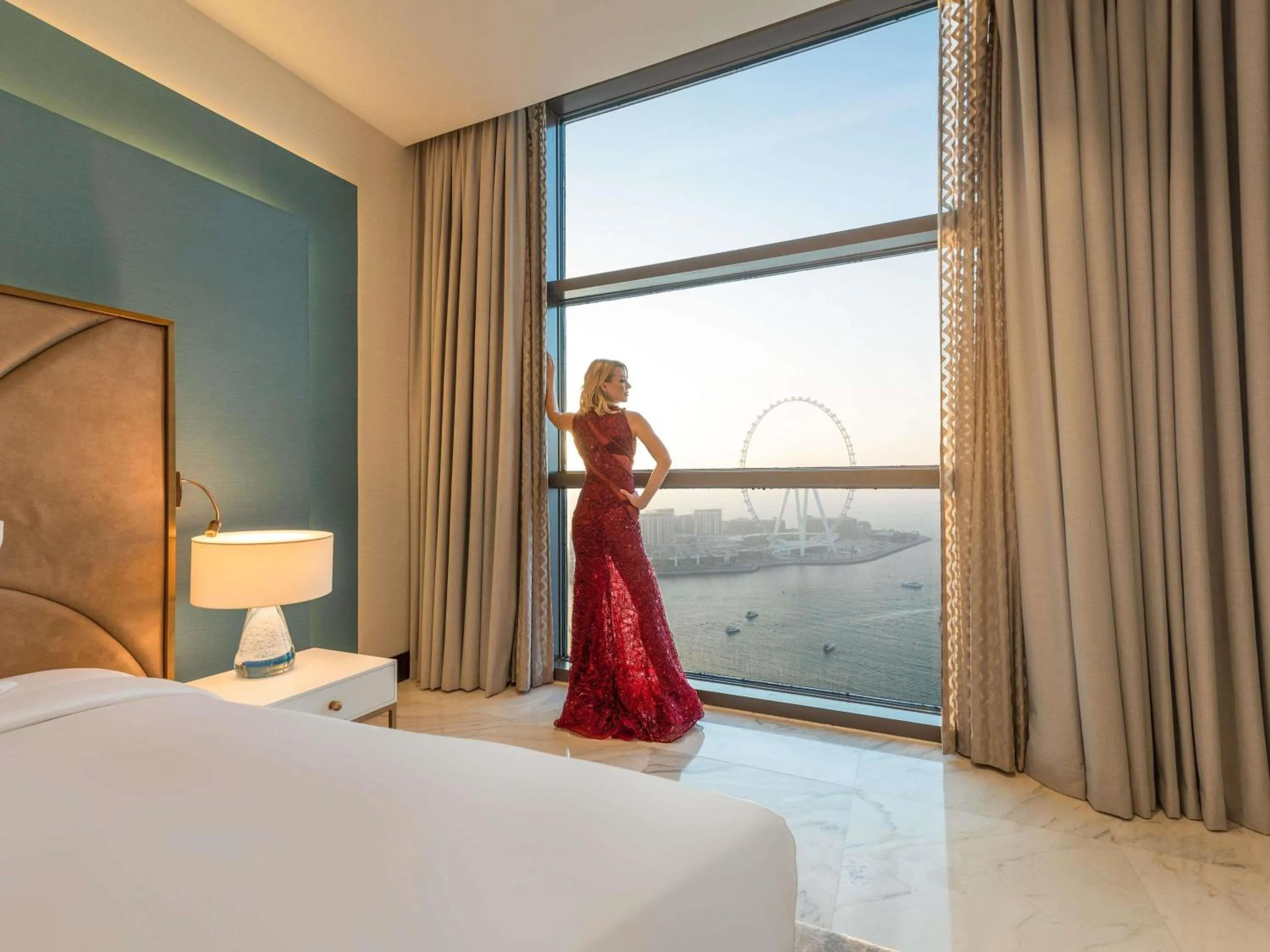 Bedroom, Bed in Sofitel Dubai Jumeirah Beach