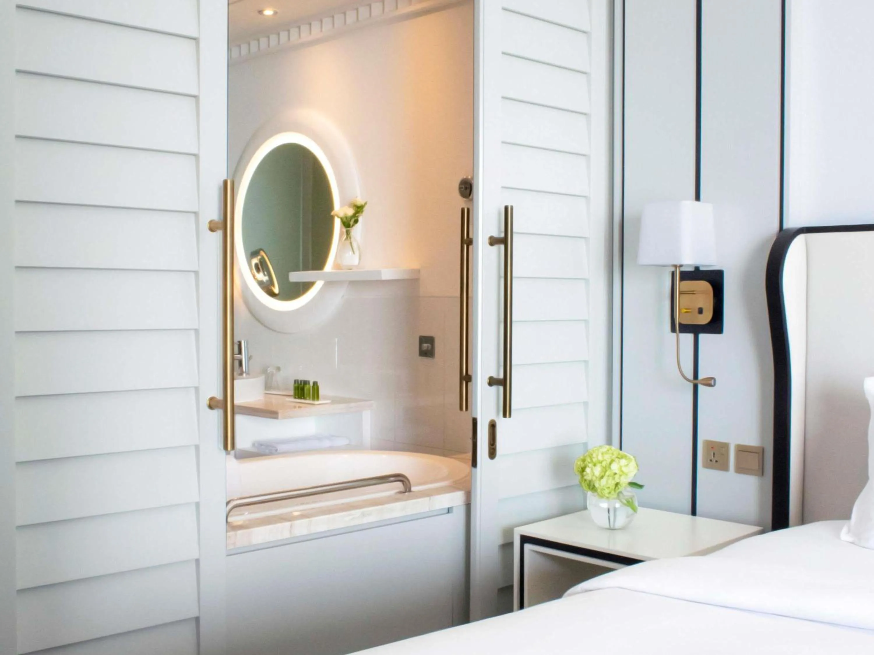 Bedroom, Bed in Sofitel Dubai Jumeirah Beach