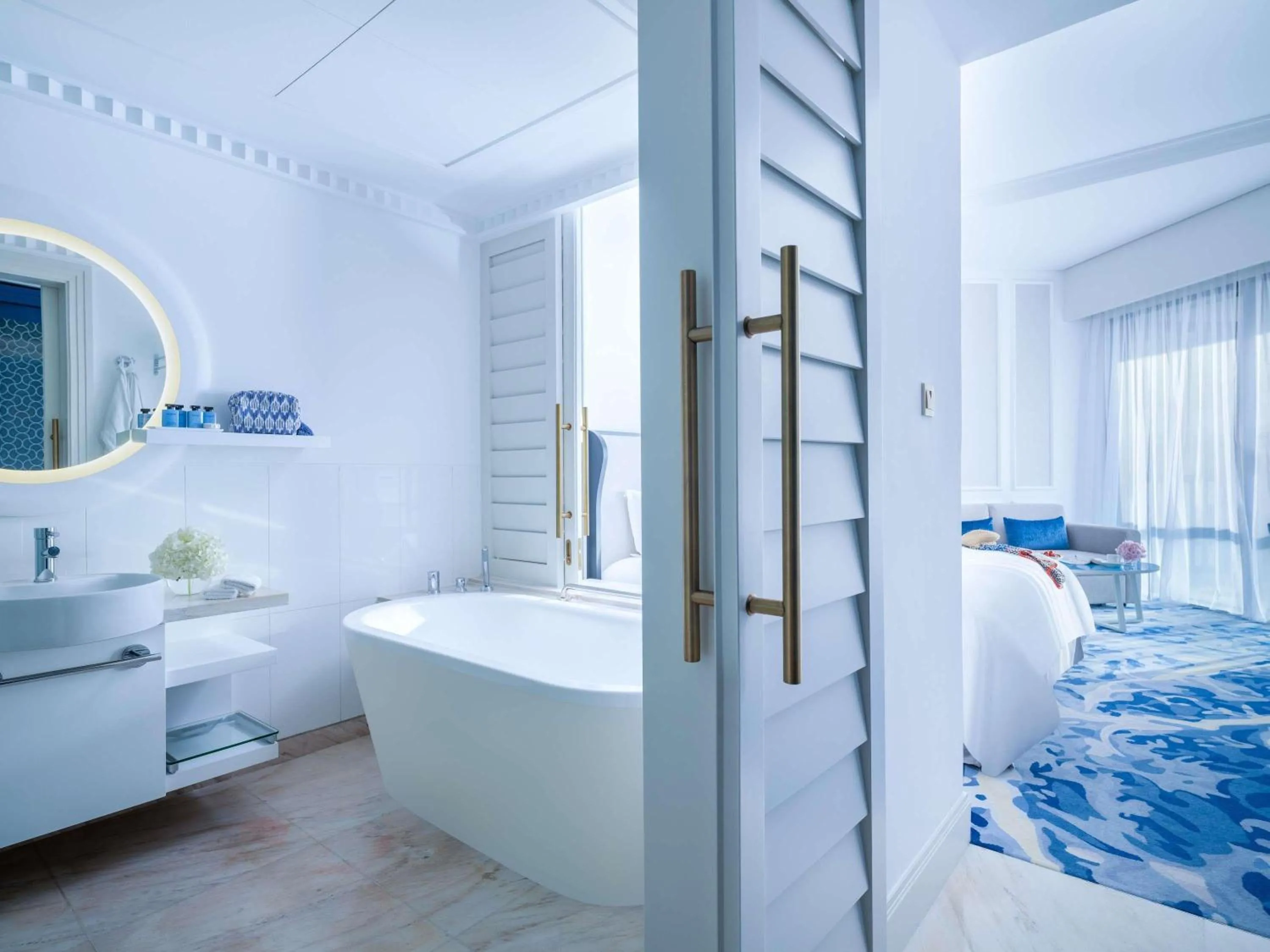 Bedroom, Bed in Sofitel Dubai Jumeirah Beach