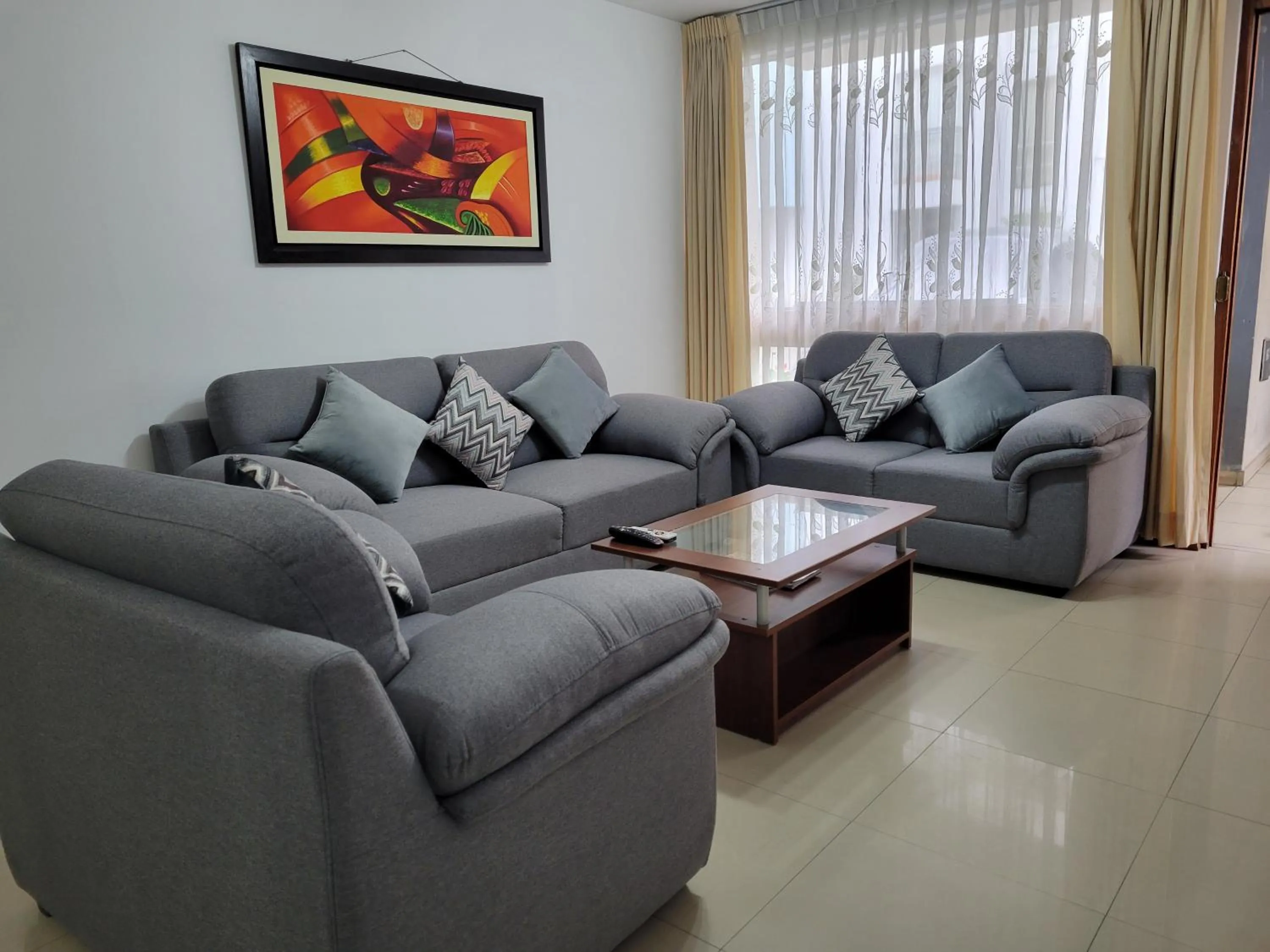 Living room in Departamento Los Balcones