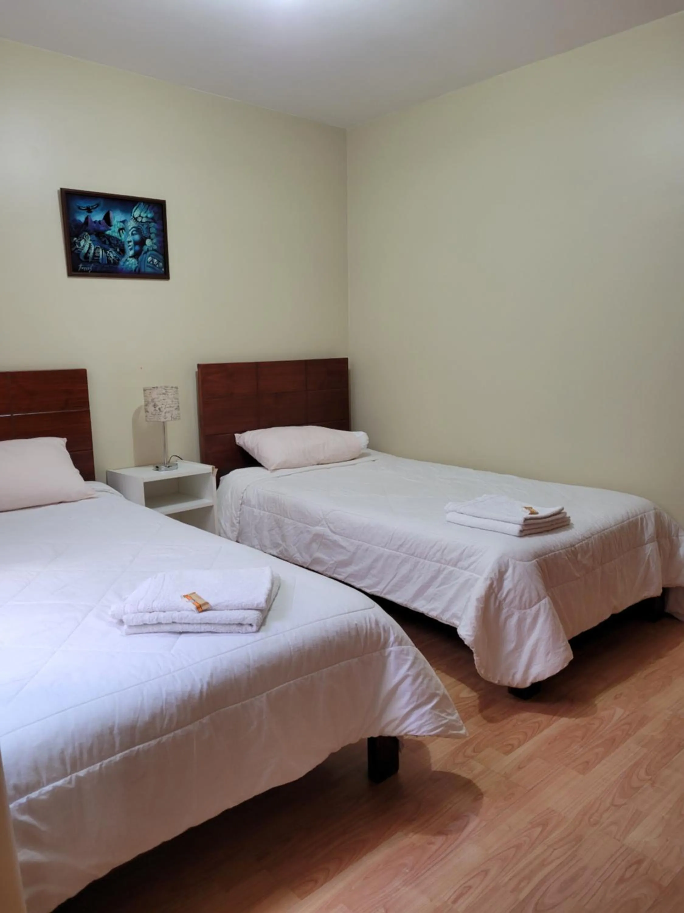 Bedroom, Bed in Departamento Los Balcones
