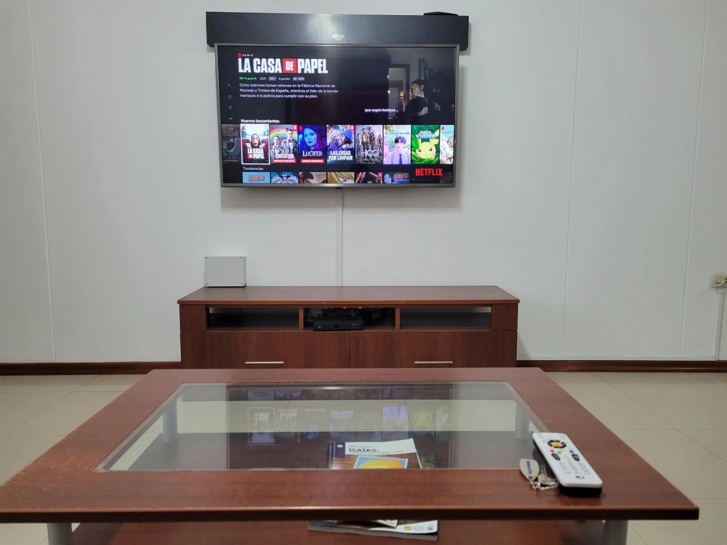 Communal lounge/ TV room in Departamento Los Balcones
