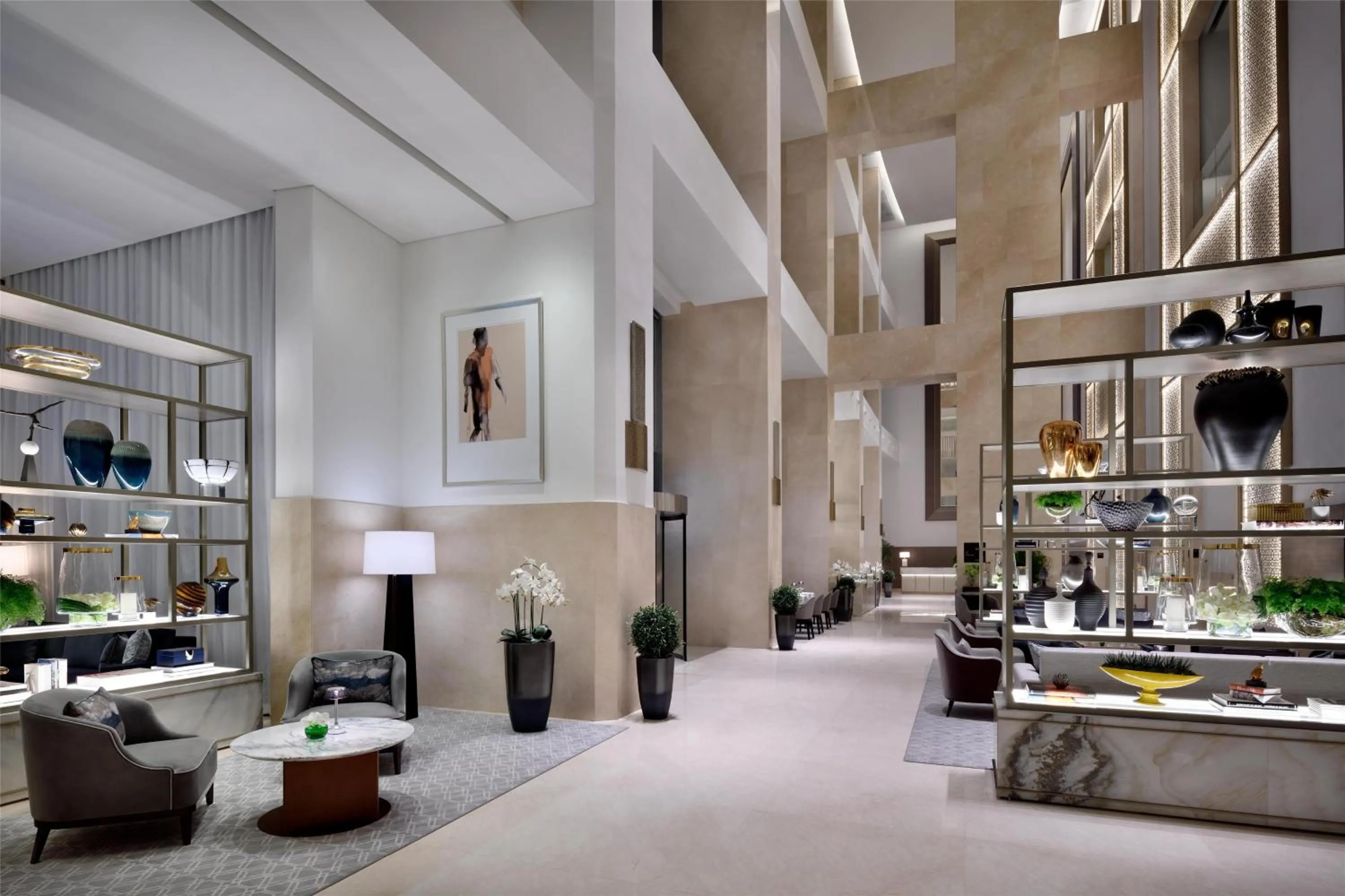 Lobby or reception in Kempinski Central Avenue Dubai