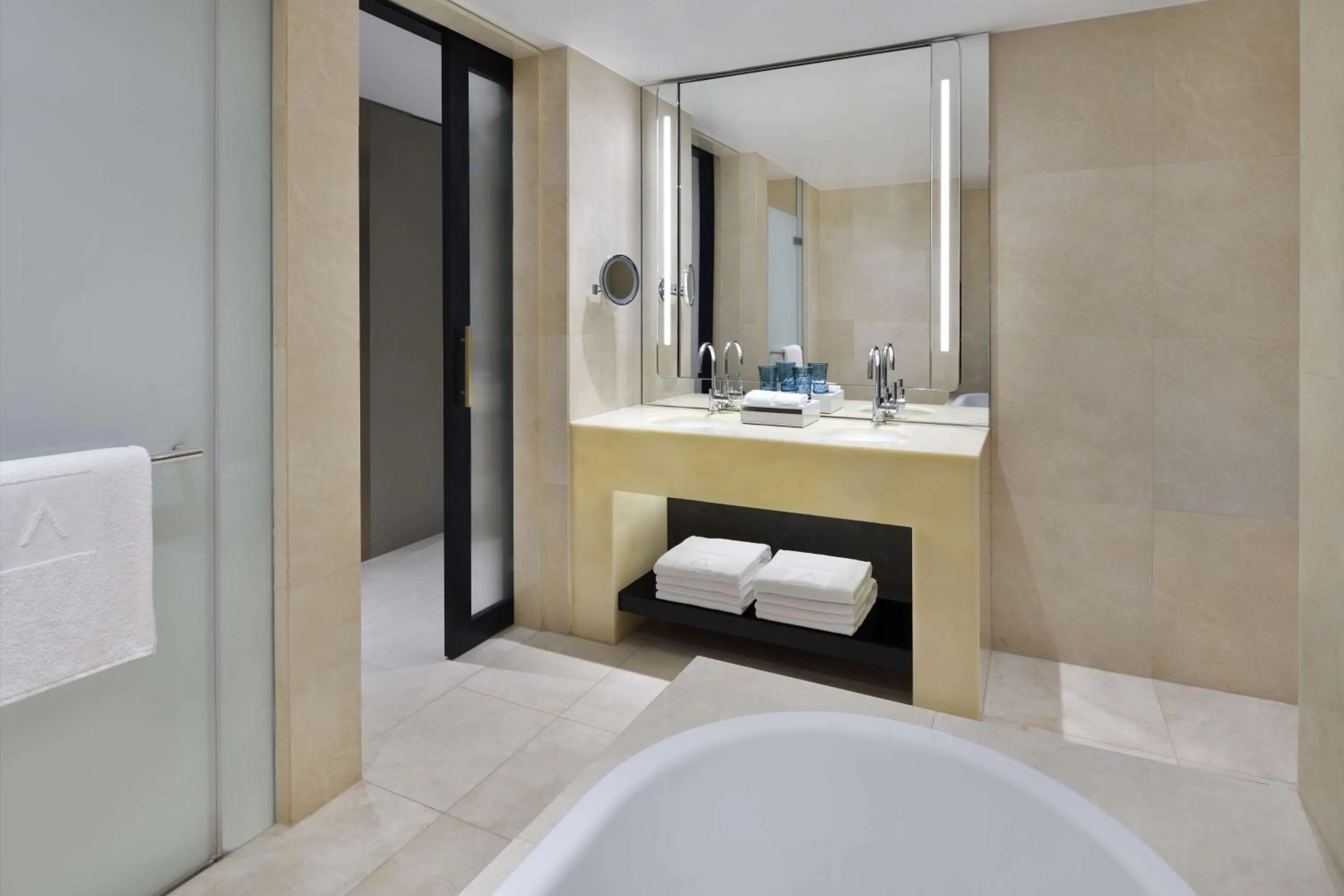Bathroom in Address Dubai Mall