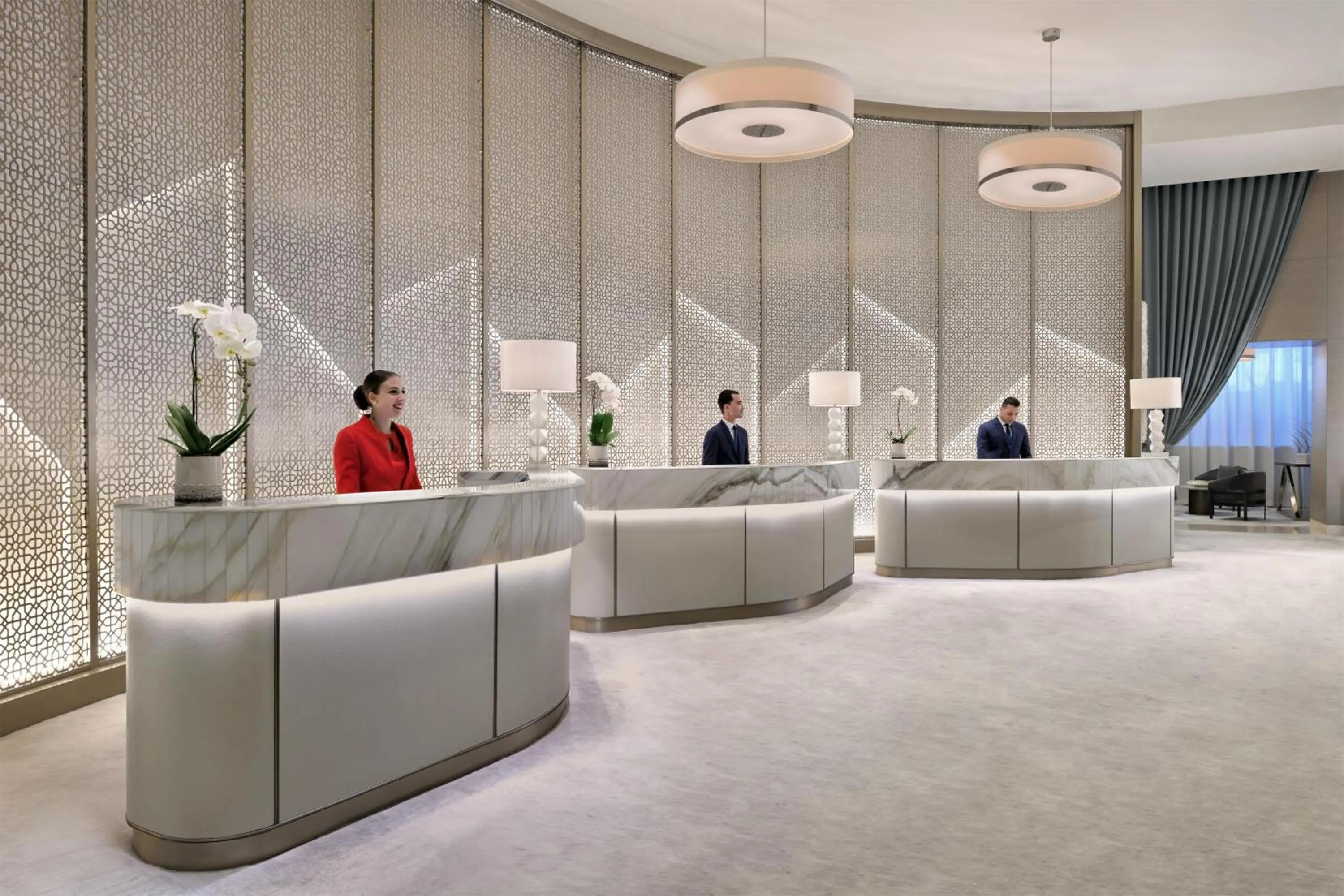 Lobby or reception in Kempinski Central Avenue Dubai