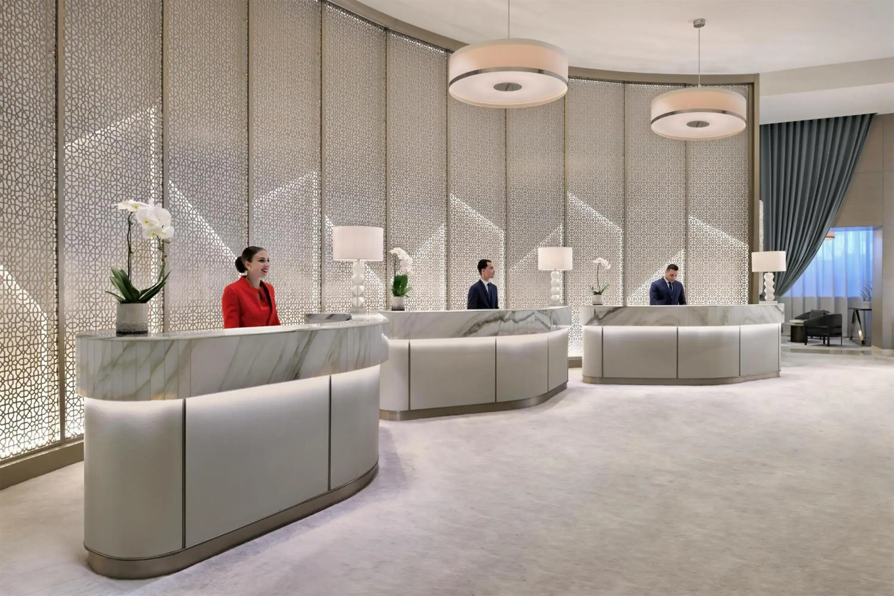 Lobby or reception in Kempinski Central Avenue Dubai Lobby or reception in Kempinski Central Avenue Dubai
