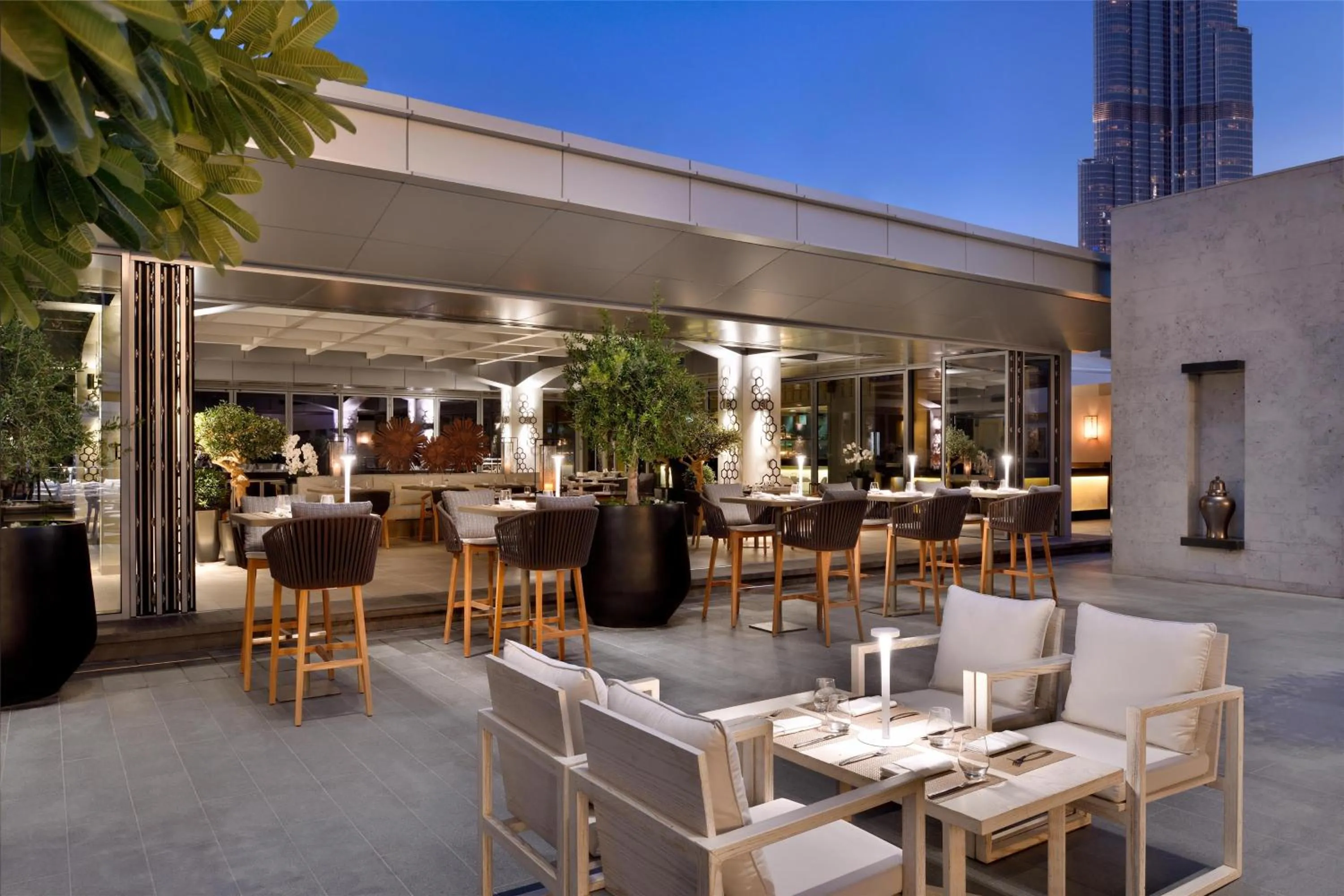 Restaurant/places to eat in Kempinski Central Avenue Dubai