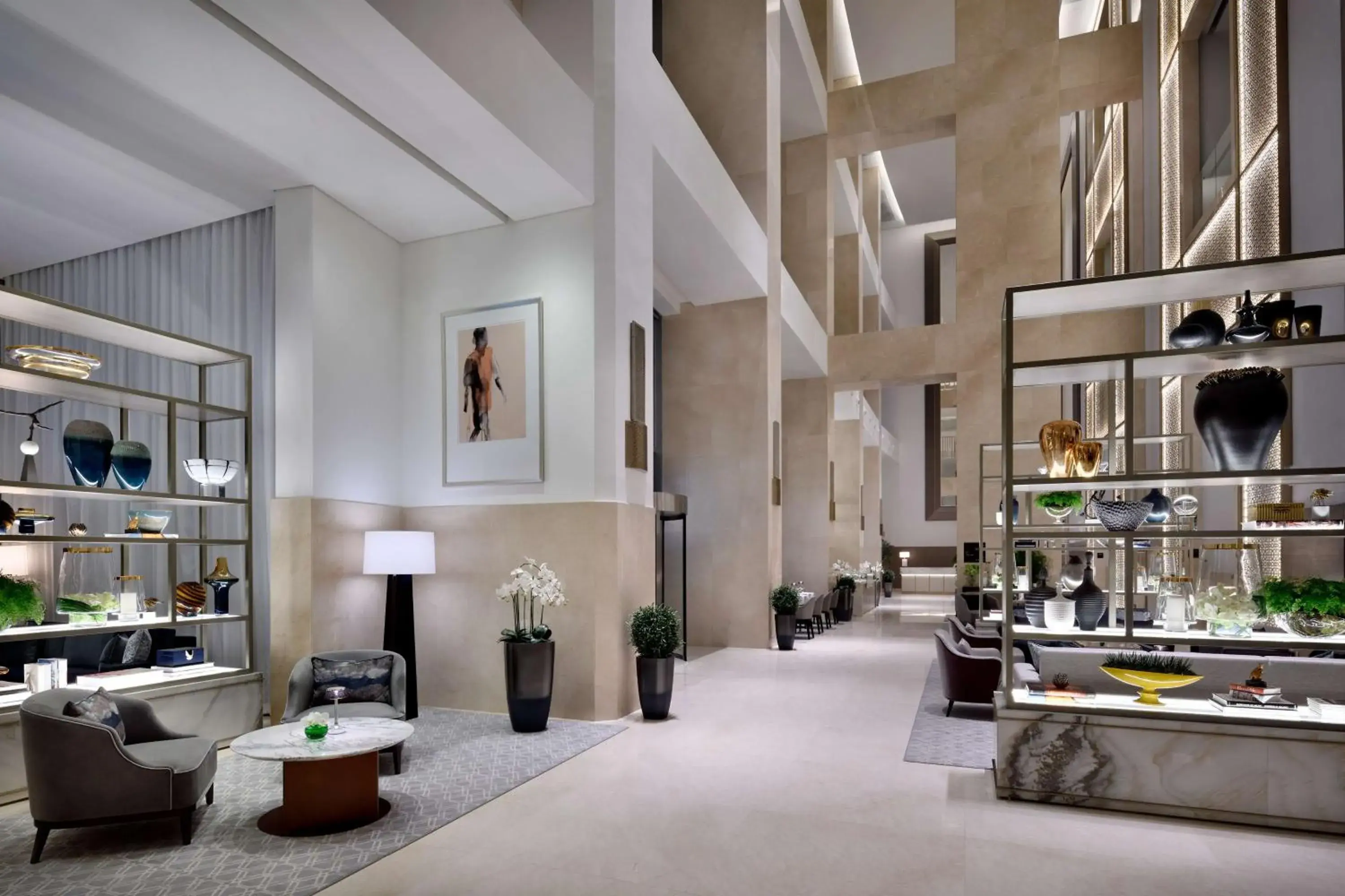 Lobby or reception in Address Dubai Mall Lobby or reception in Address Dubai Mall