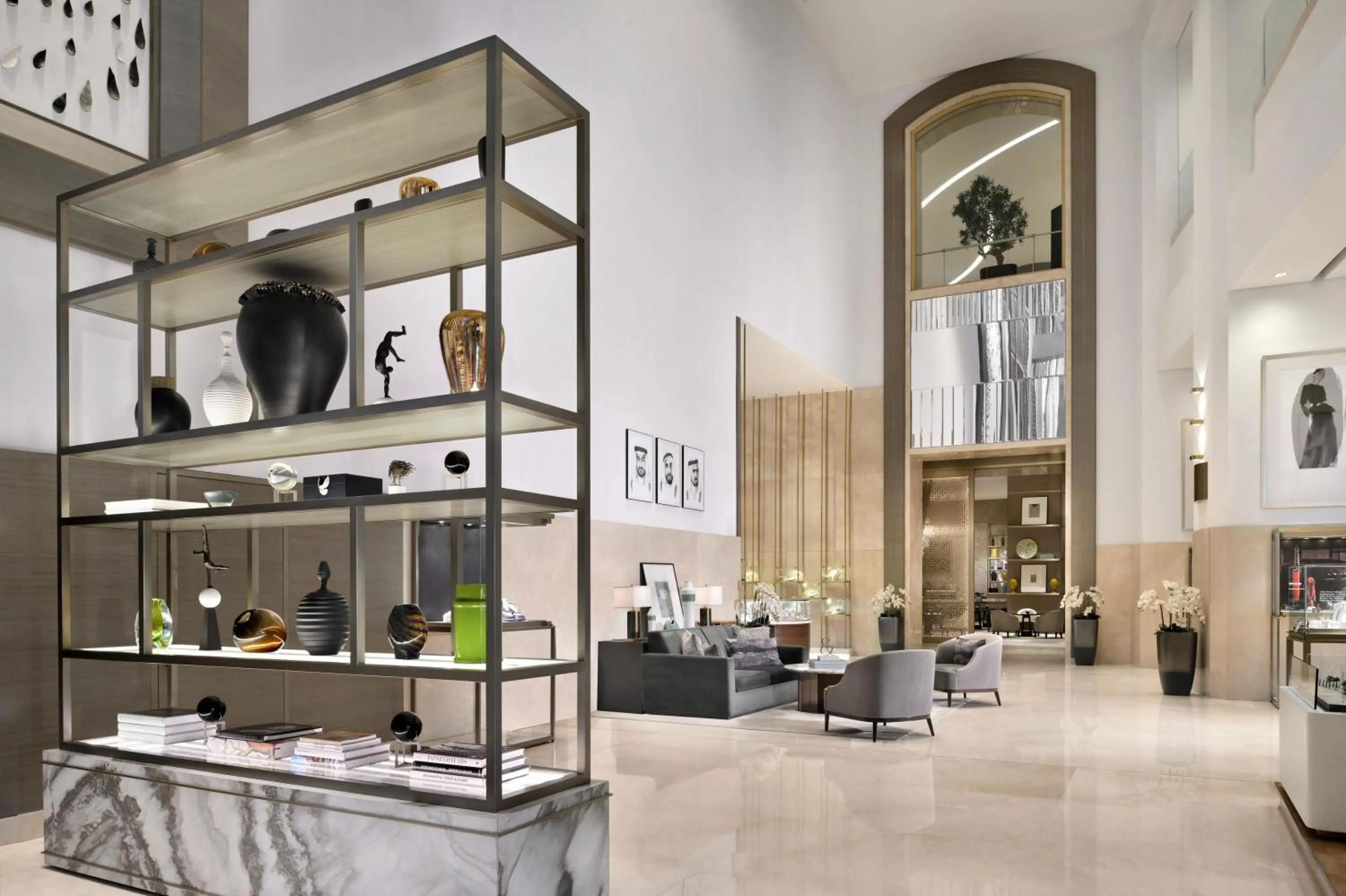 Lobby or reception in Kempinski Central Avenue Dubai