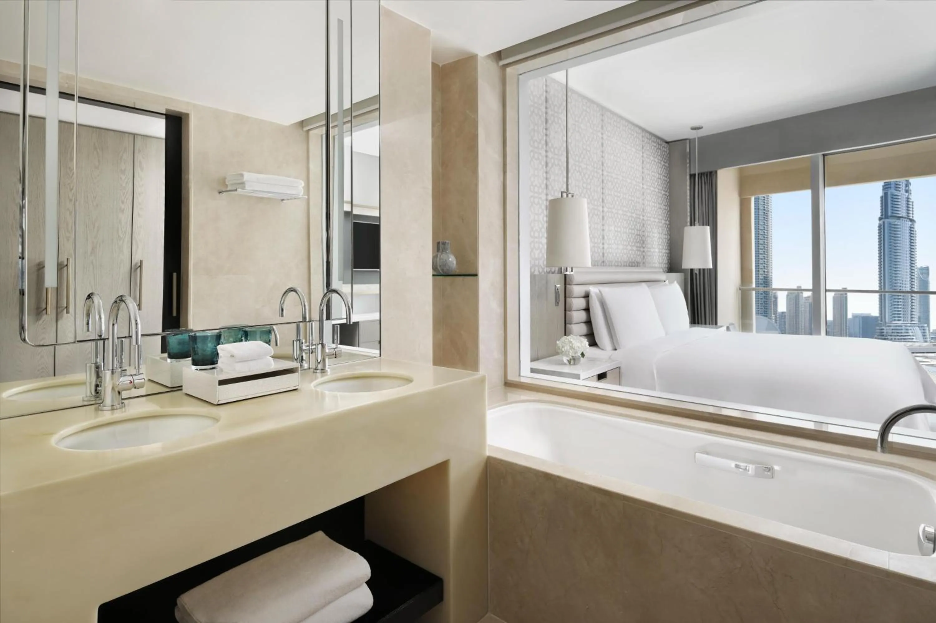 Living room in Kempinski Central Avenue Dubai