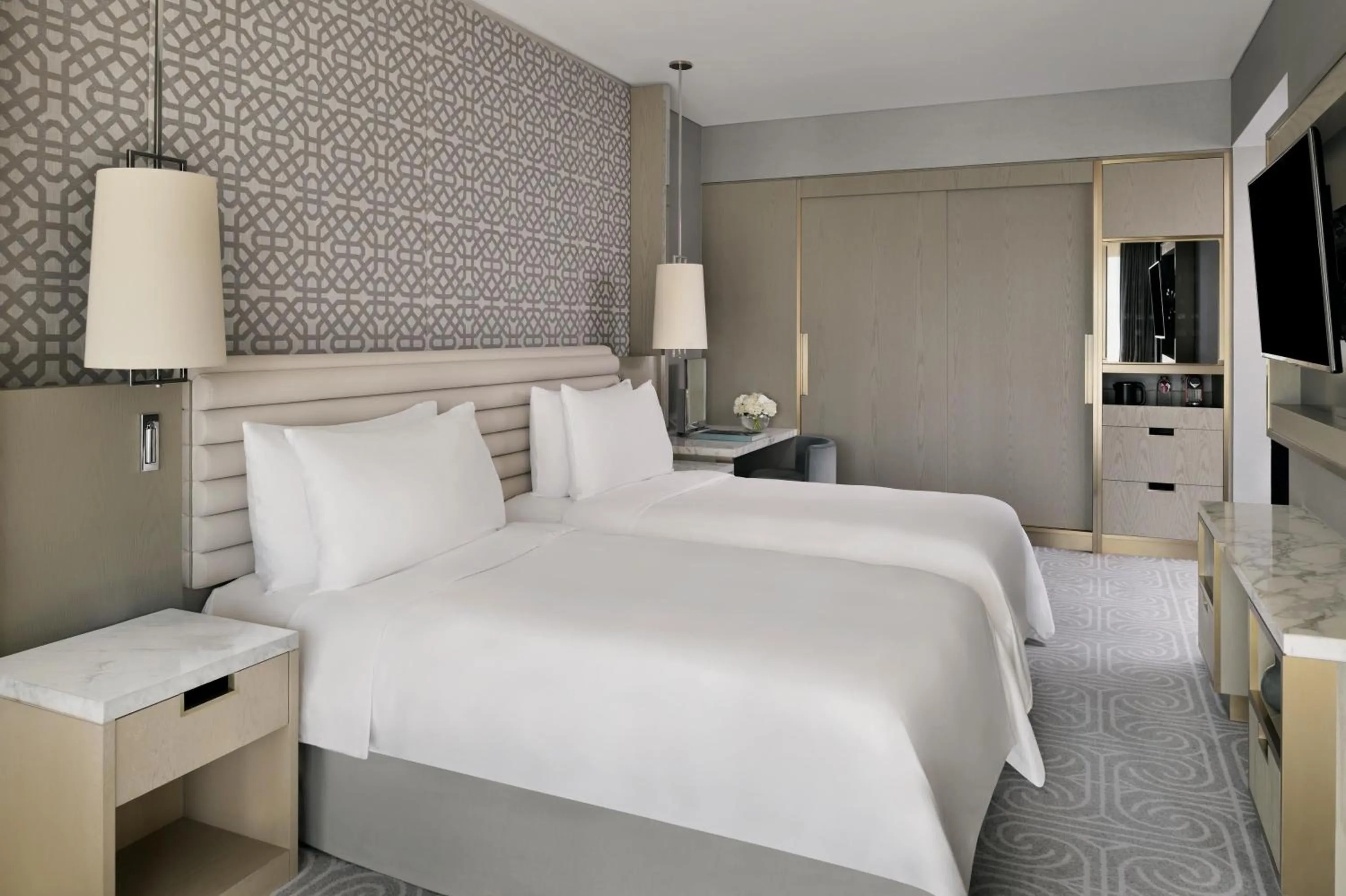 Living room, Bed in Kempinski Central Avenue Dubai