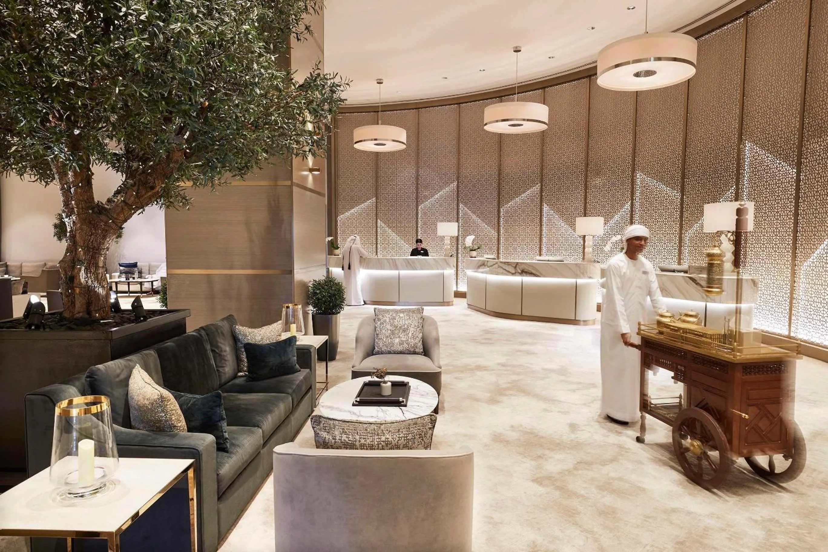 On site in Address Dubai Mall