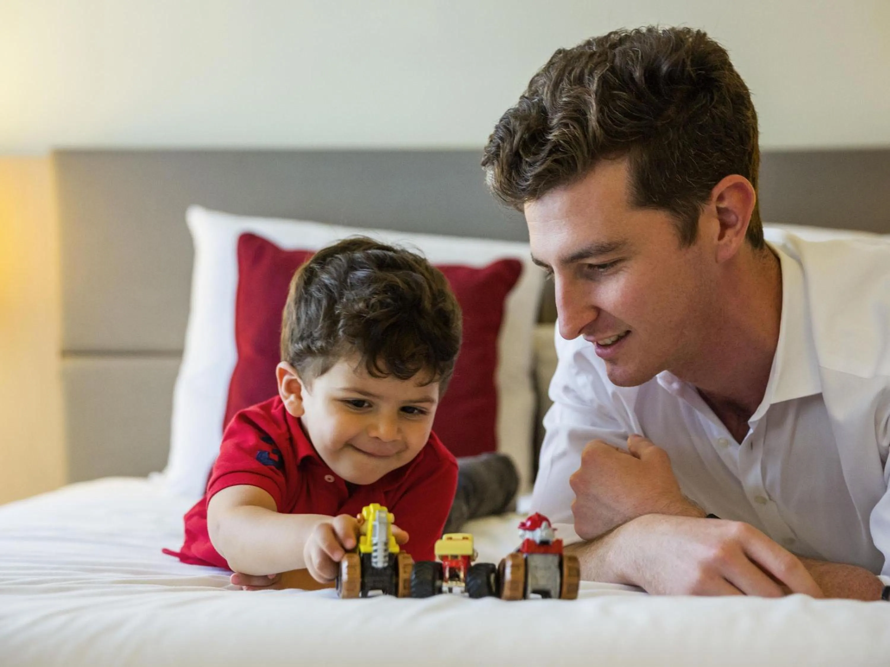 Bedroom in Novotel Suites Mall Avenue Dubai