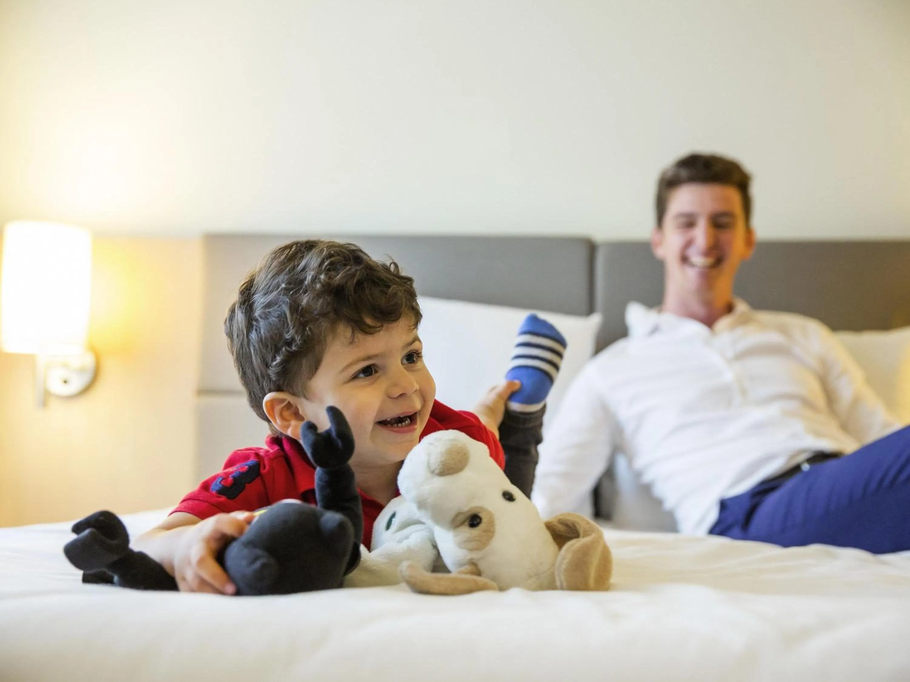 Property building, Bed in Novotel Suites Mall Avenue Dubai