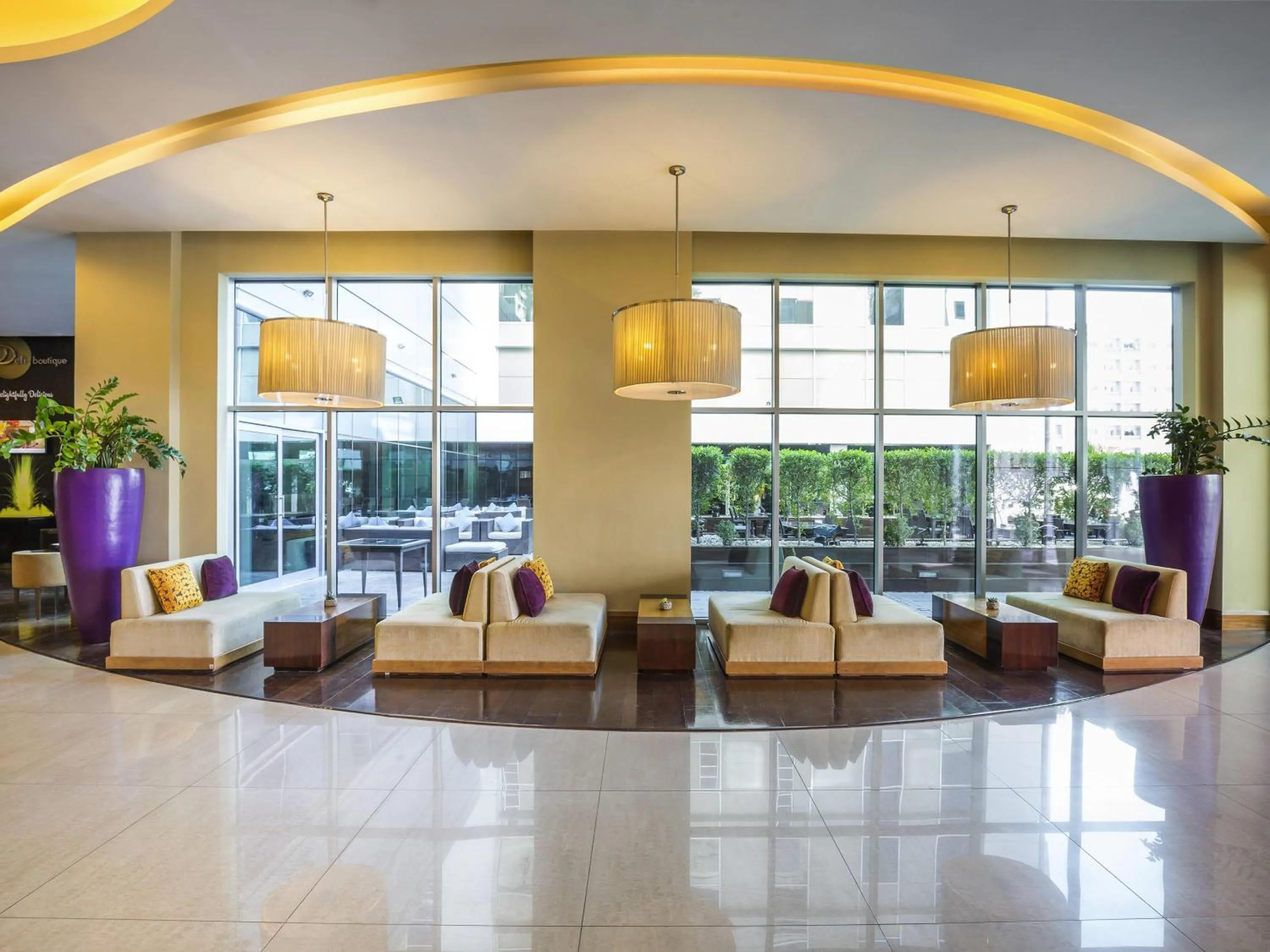 Property building in Novotel Suites Mall Avenue Dubai