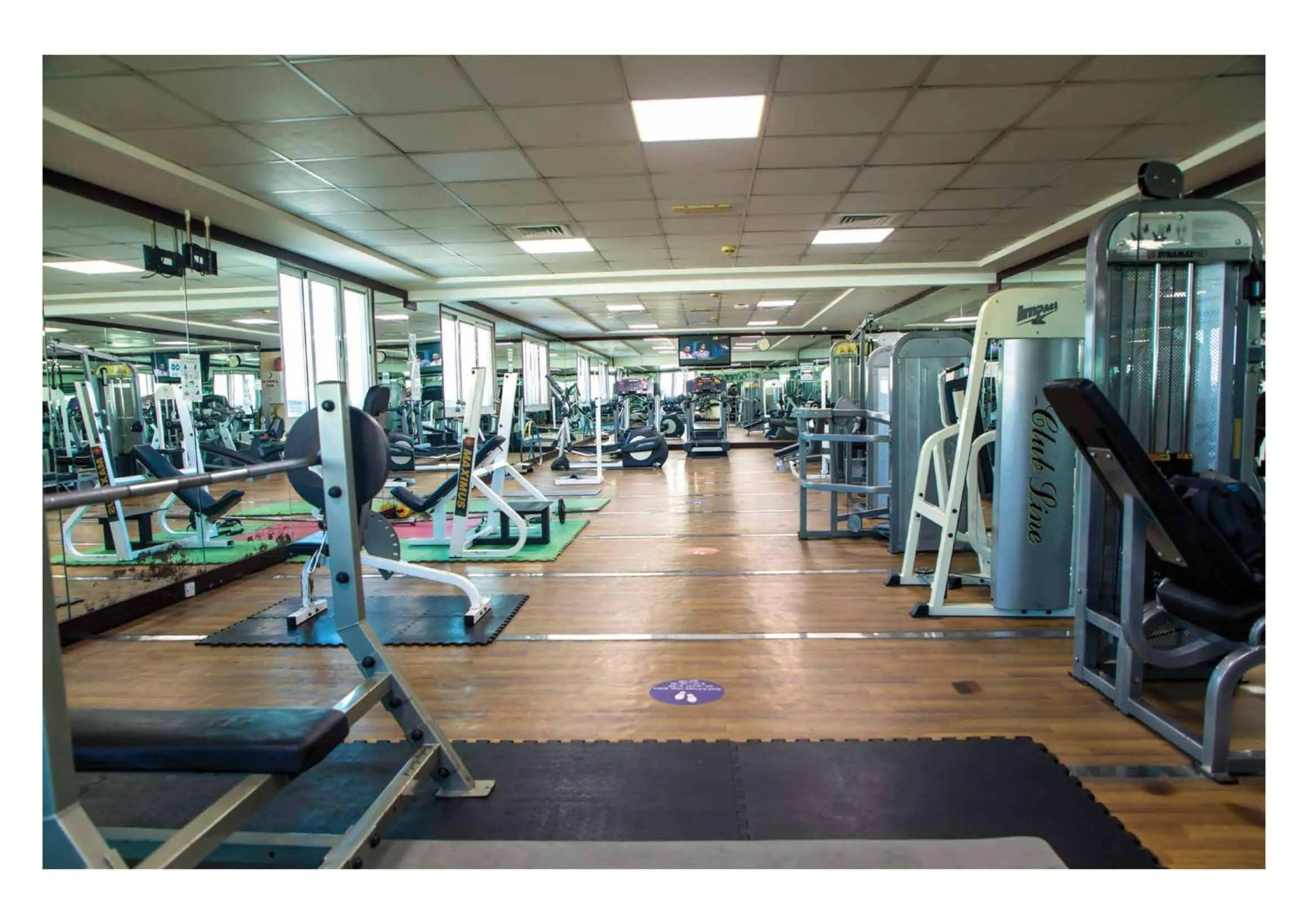 Fitness centre/facilities in Wescott Plaza Hotel Apartments LLC Formerly West Zone Plaza Hotel Apts