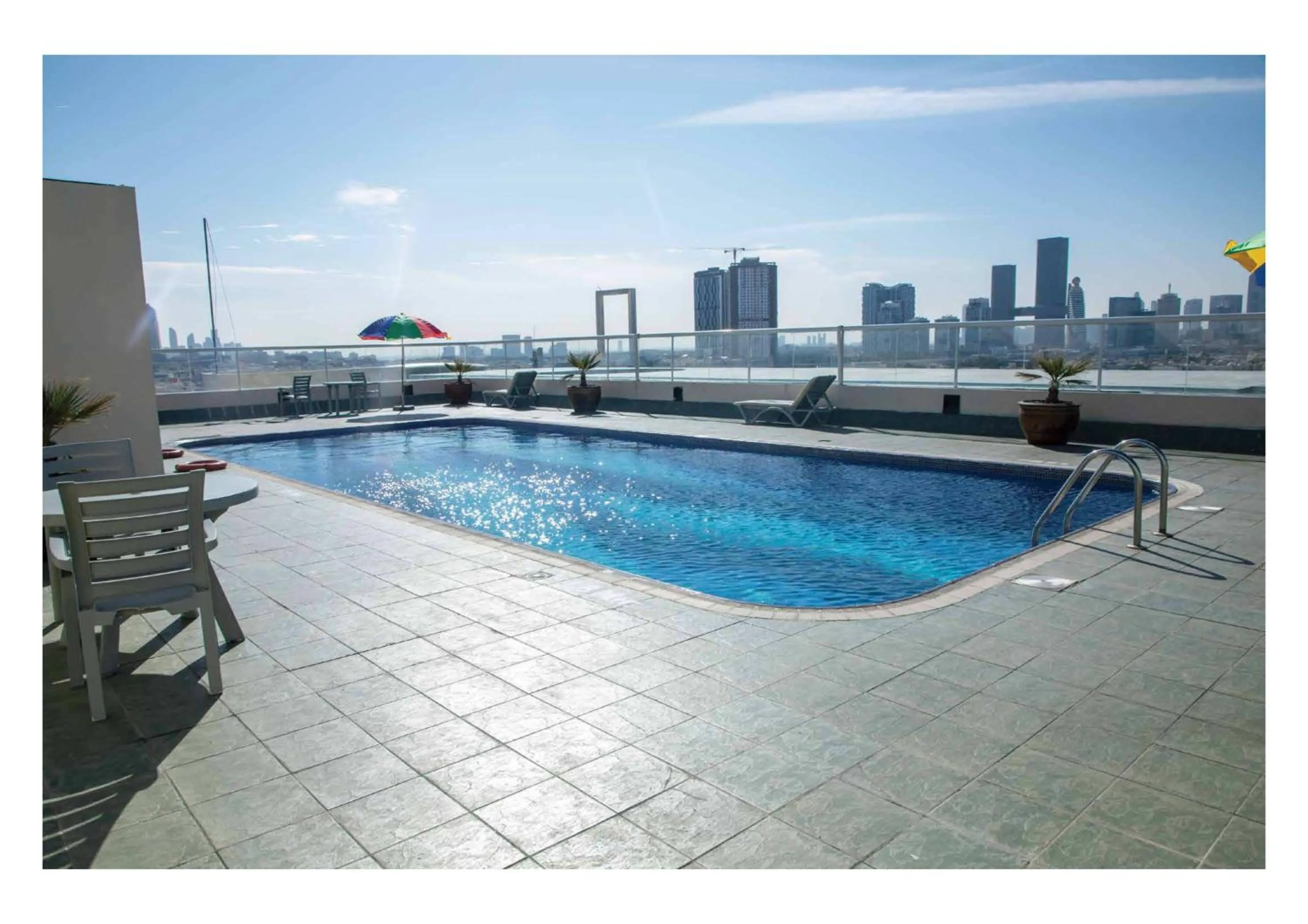 Swimming pool in Wescott Plaza Hotel Apartments LLC Formerly West Zone Plaza Hotel Apts