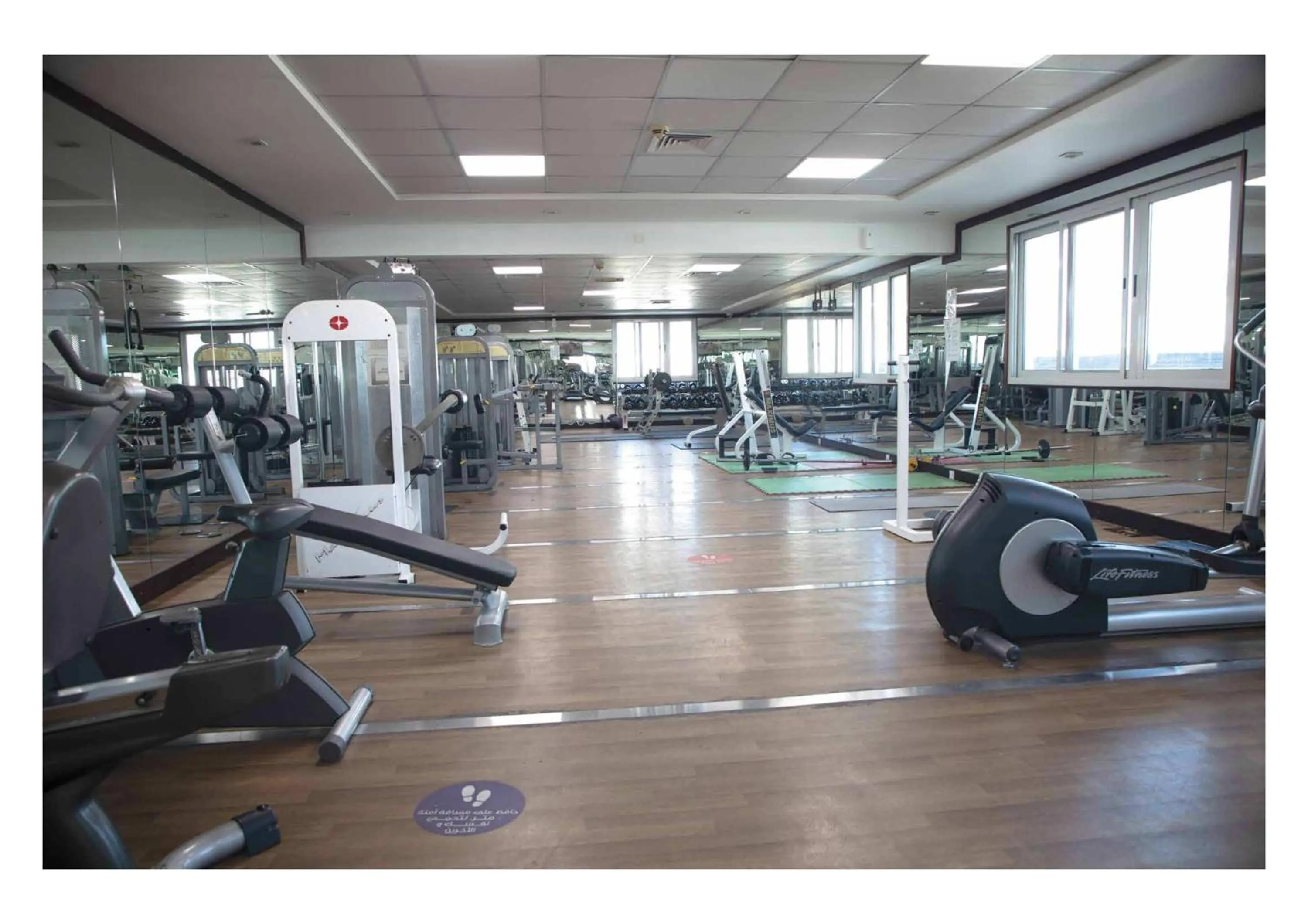 Fitness centre/facilities in Wescott Plaza Hotel Apartments LLC Formerly West Zone Plaza Hotel Apts