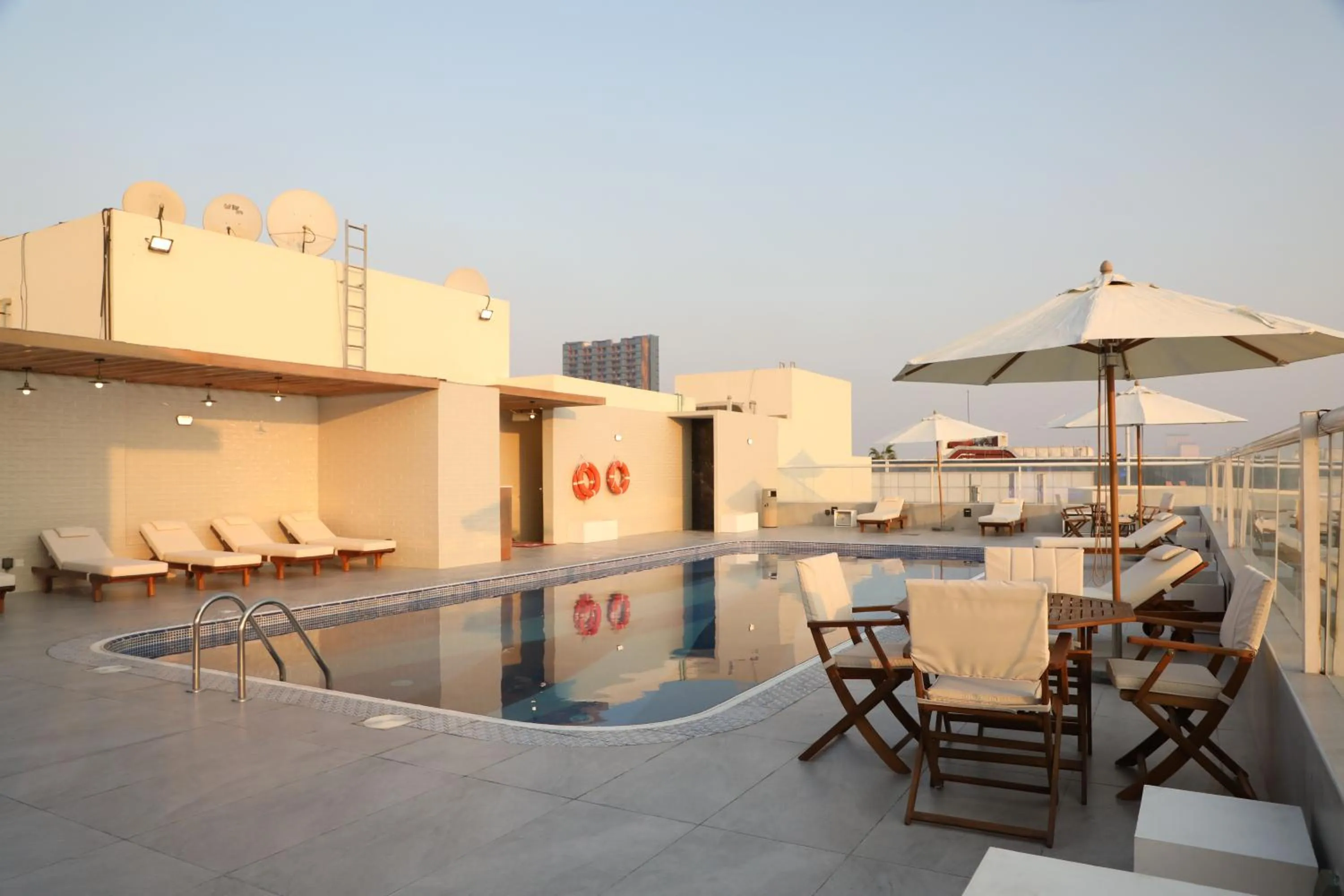 Swimming pool in Wescott Plaza Hotel Apartments LLC Formerly West Zone Plaza Hotel Apts