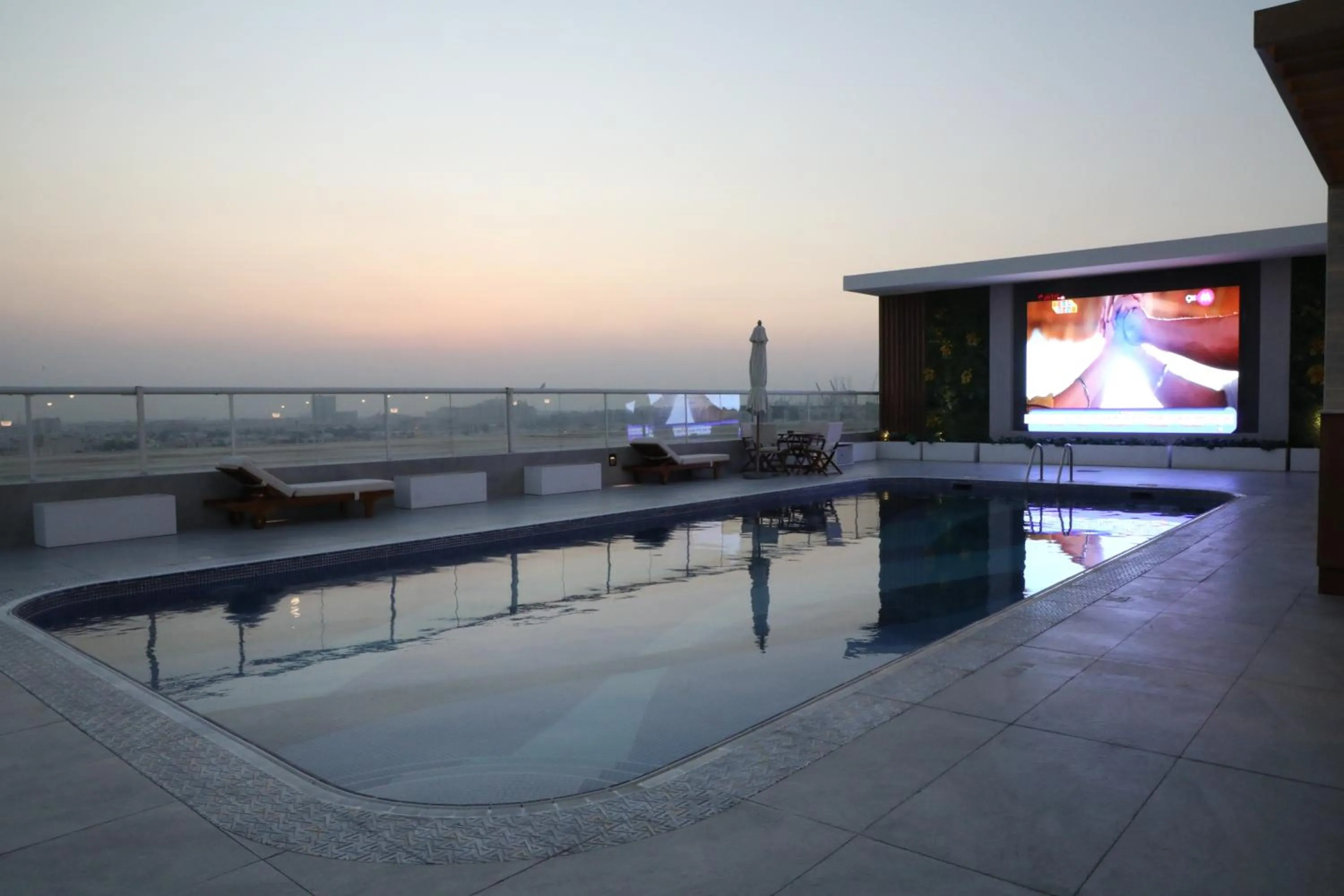 Swimming pool in Wescott Plaza Hotel Apartments LLC Formerly West Zone Plaza Hotel Apts