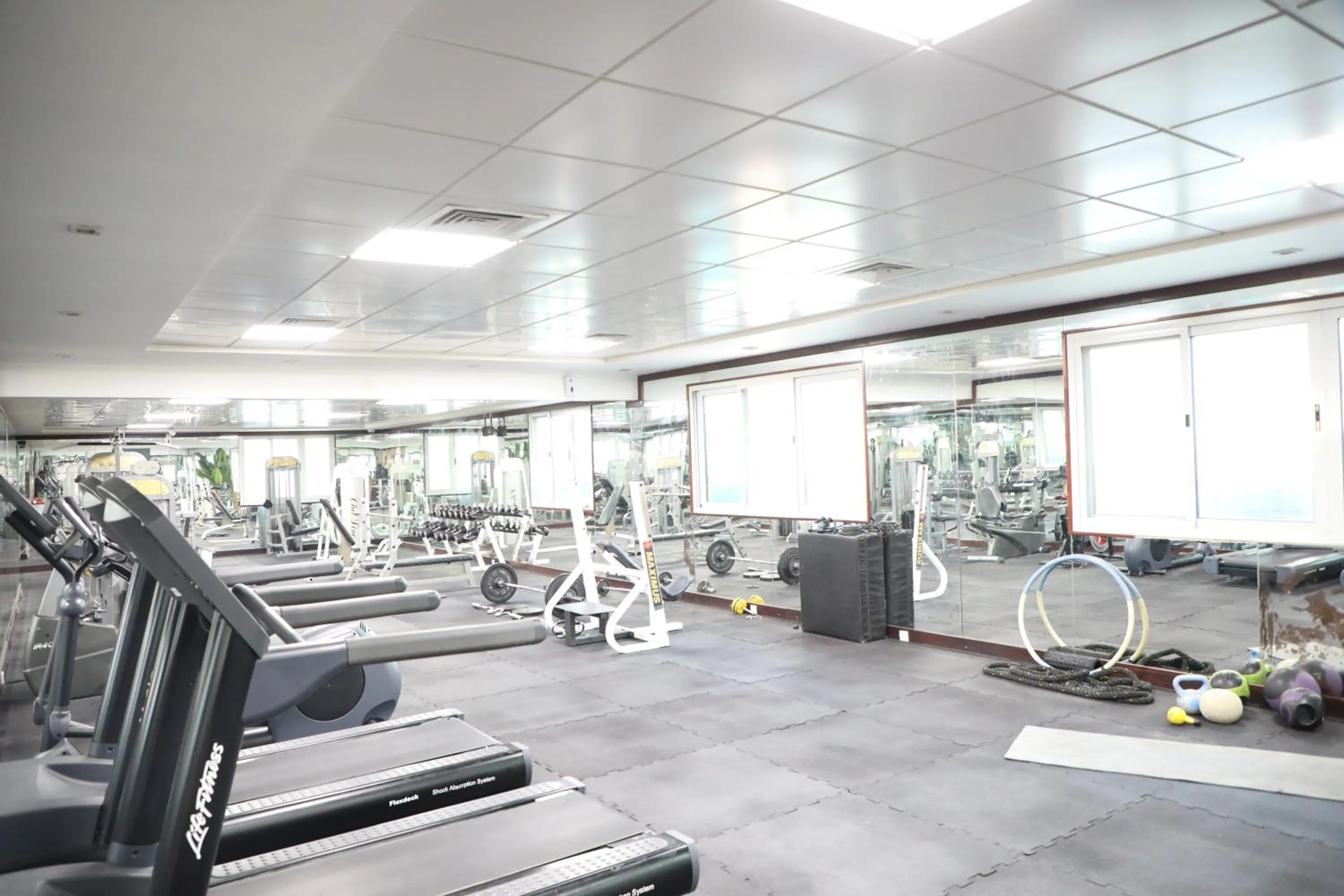 Fitness centre/facilities in Wescott Plaza Hotel Apartments LLC Formerly West Zone Plaza Hotel Apts