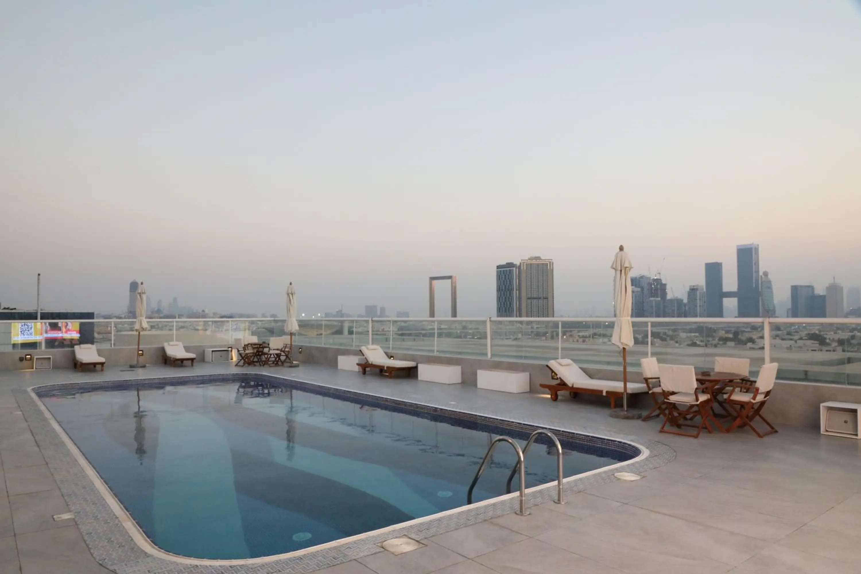 Swimming pool in Wescott Plaza Hotel Apartments LLC Formerly West Zone Plaza Hotel Apts