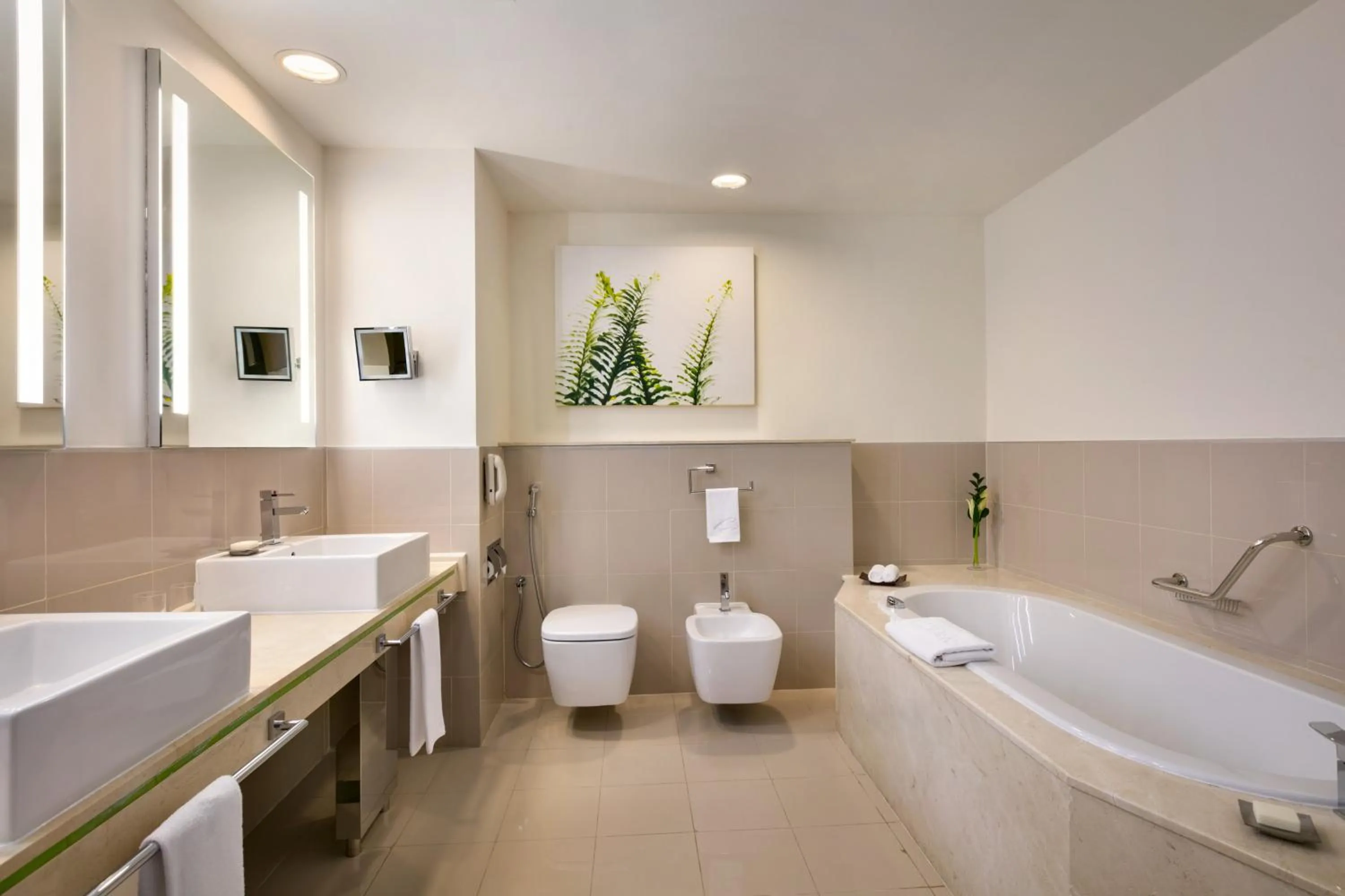 Bathroom in Traders Hotel, Abu Dhabi