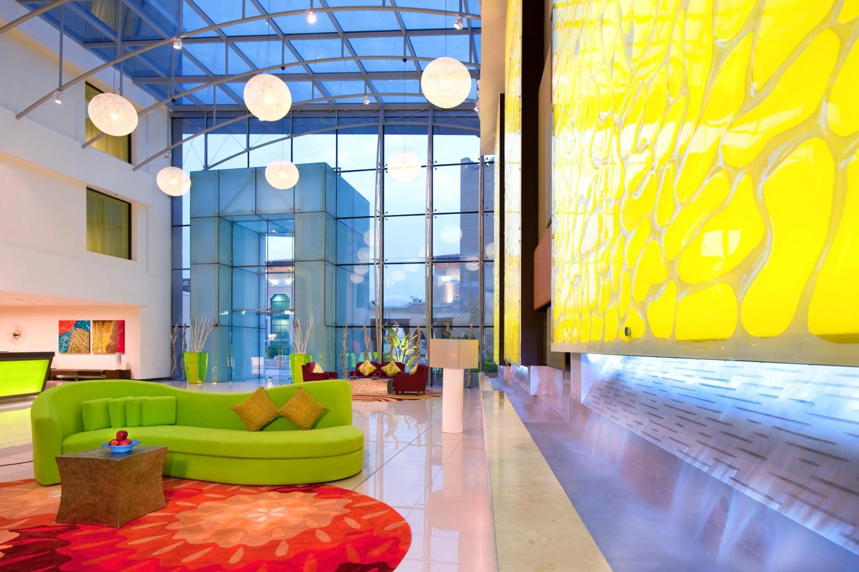 Facade/entrance in Traders Hotel, Abu Dhabi