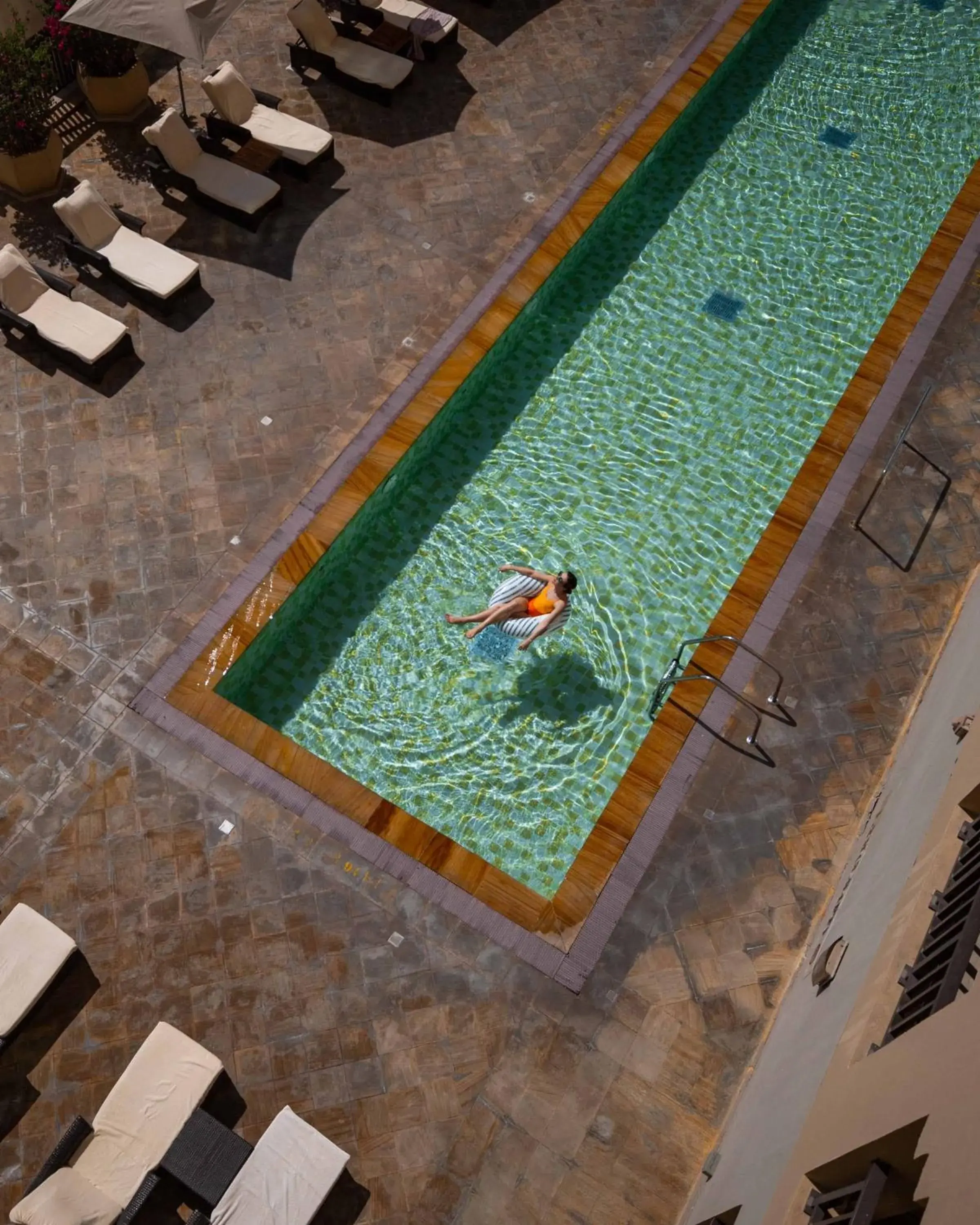 Swimming pool in Traders Hotel, Abu Dhabi Swimming pool in Traders Hotel, Abu Dhabi