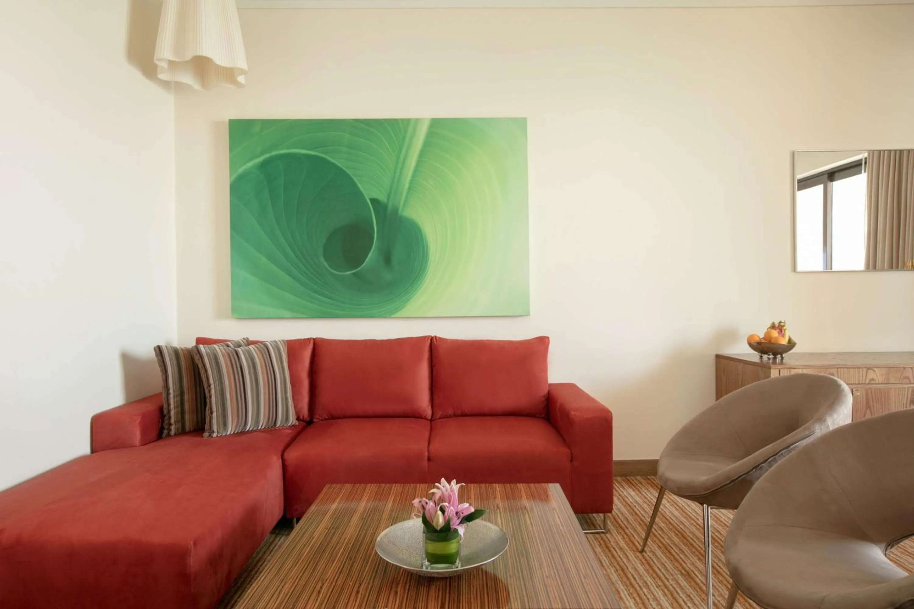 Living room in Traders Hotel, Abu Dhabi