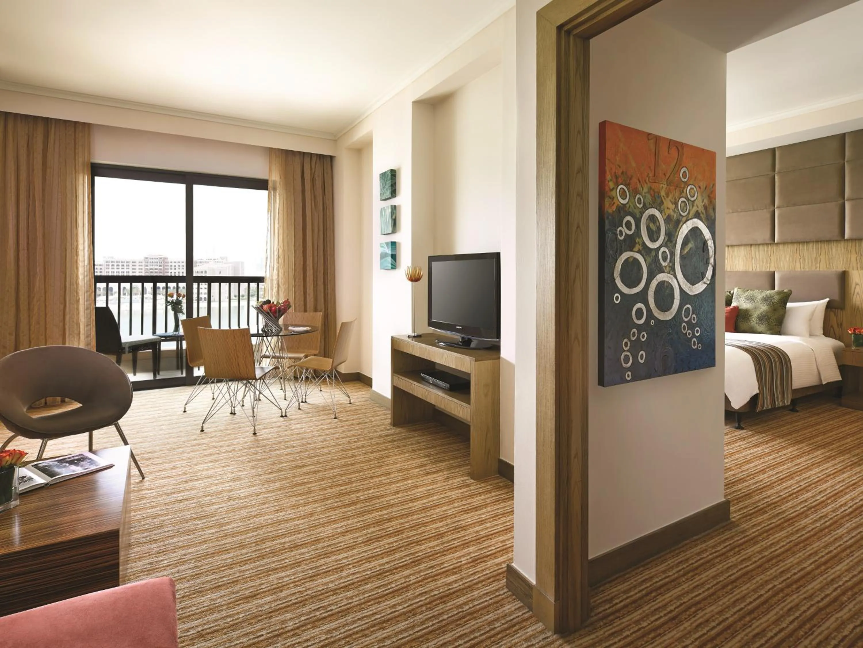 Bed in Traders Hotel, Abu Dhabi