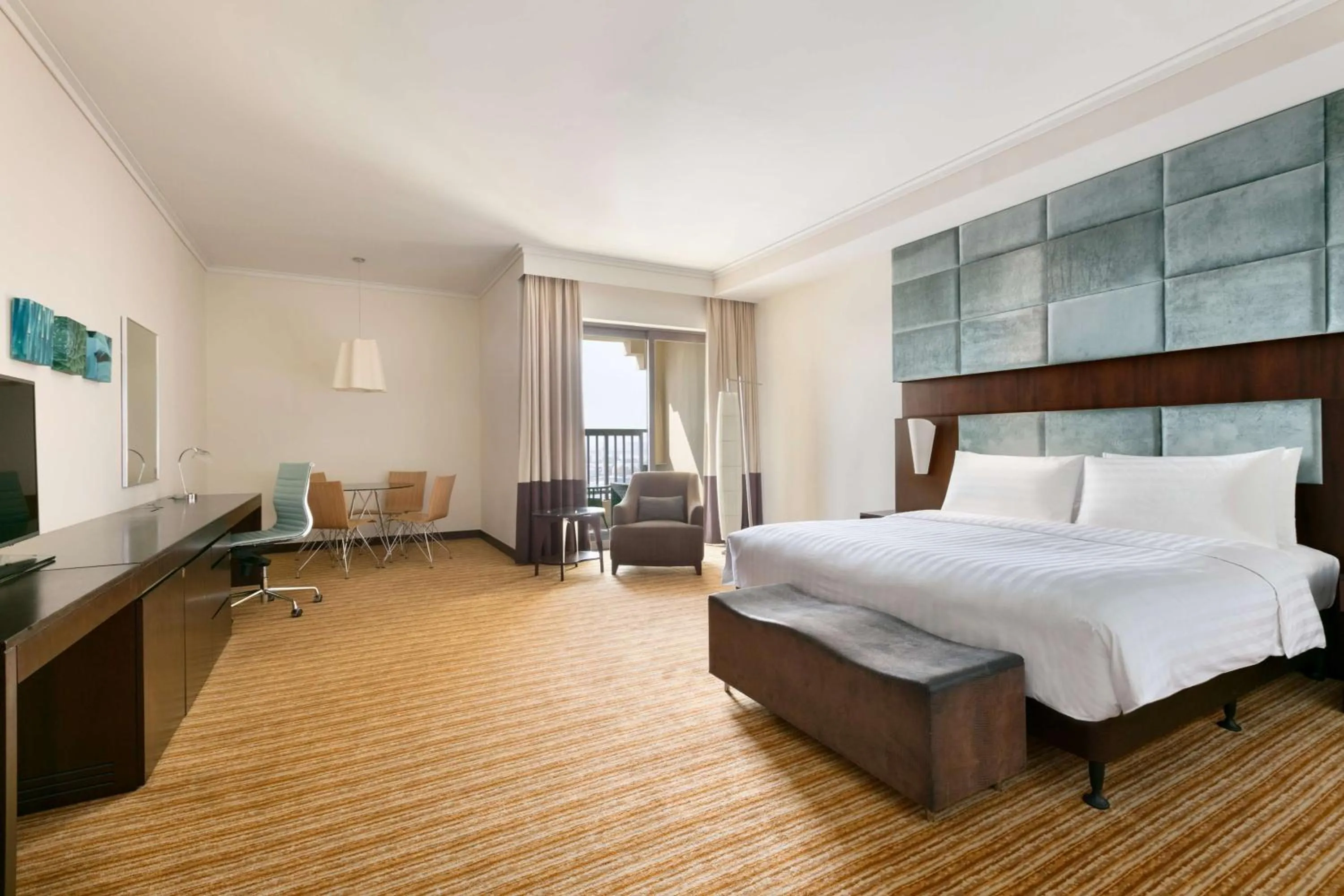 Photo of the whole room, Bed in Traders Hotel, Abu Dhabi