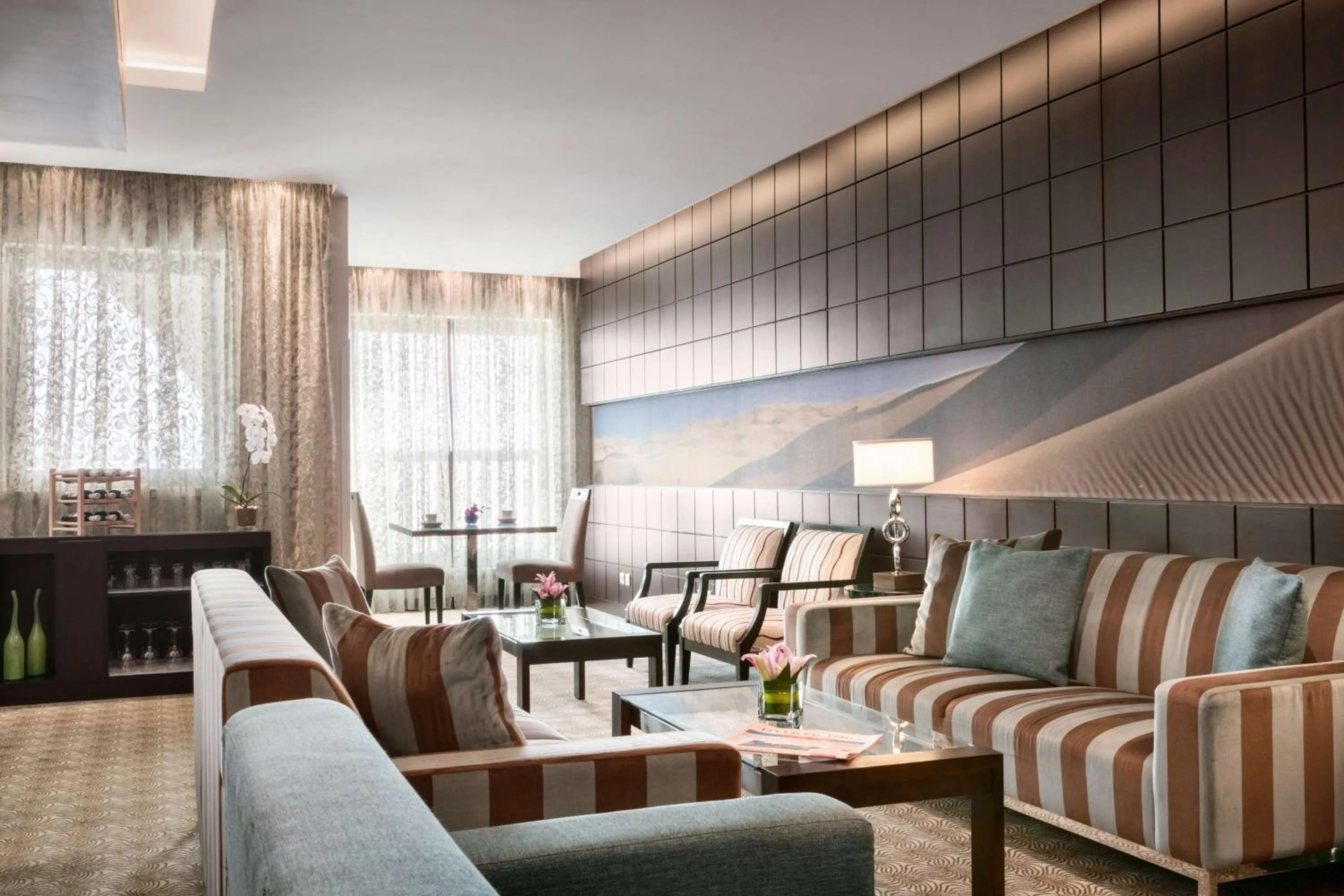 On site in Traders Hotel, Abu Dhabi