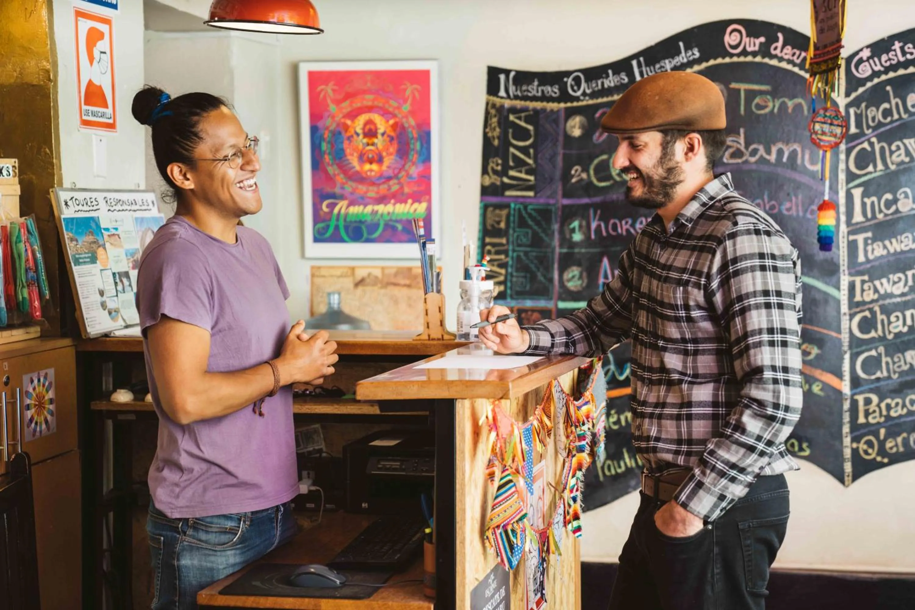 People in Backpacker La Bo'M