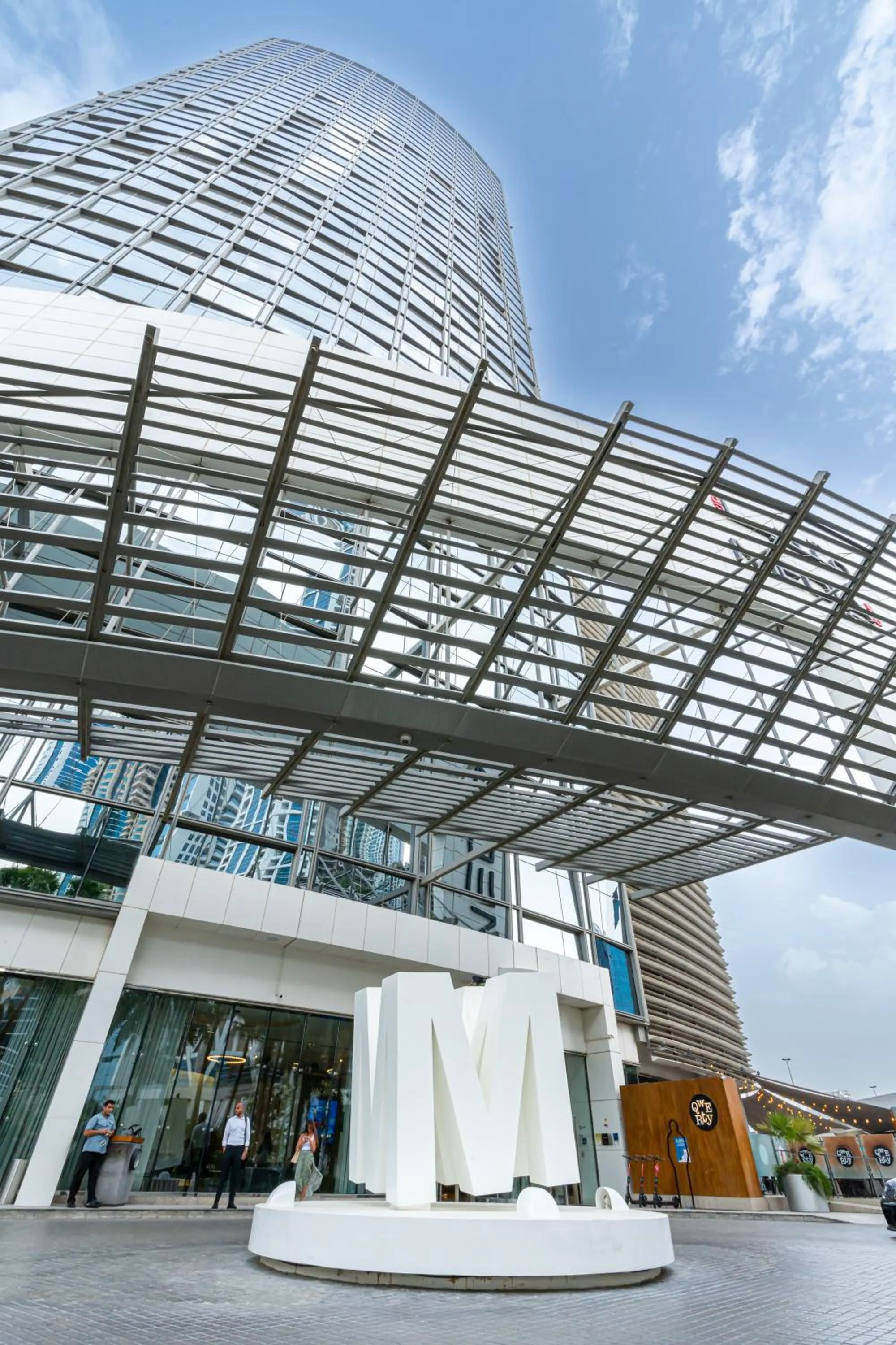 Property building in Media One Hotel