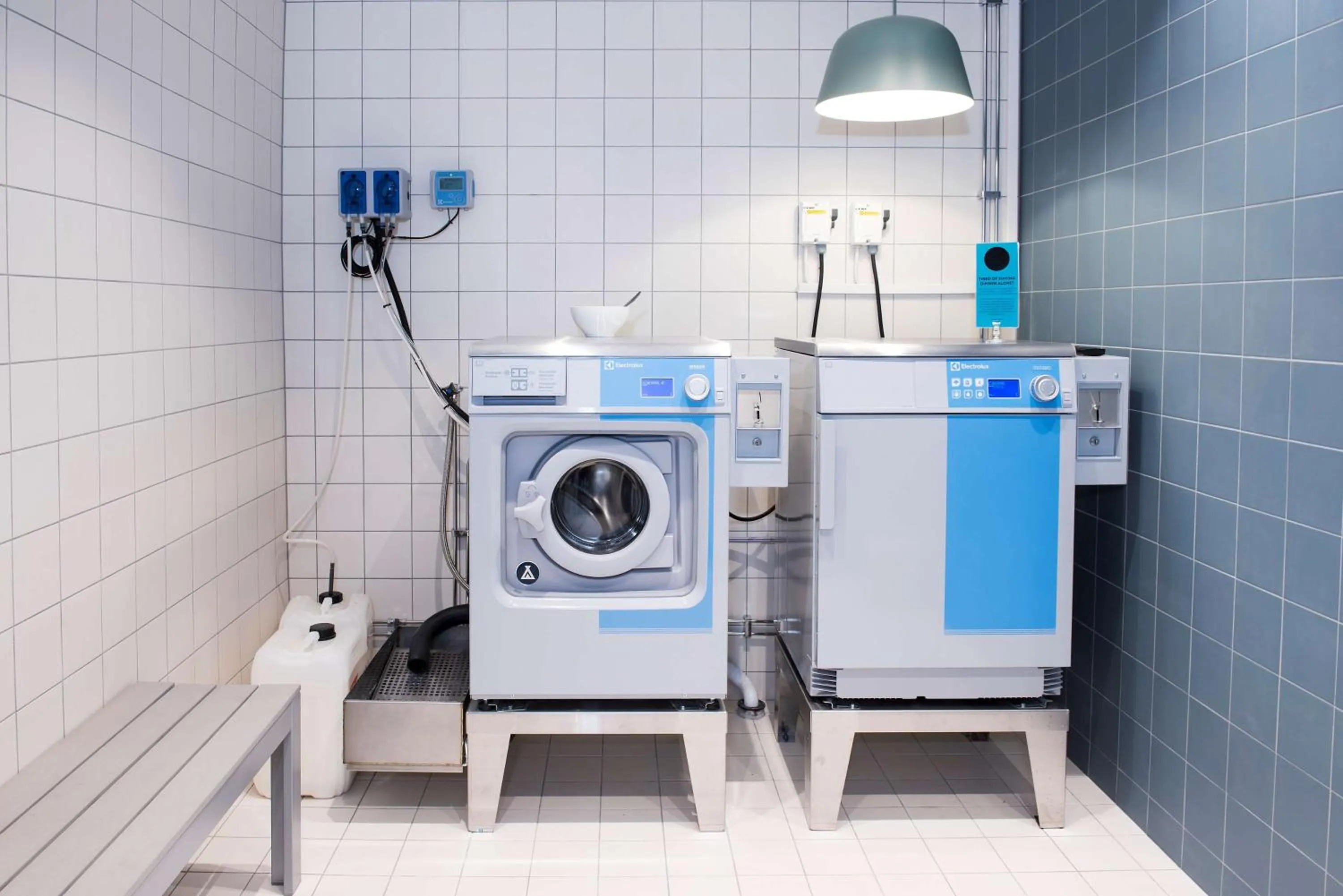 laundry in Scandic Kista