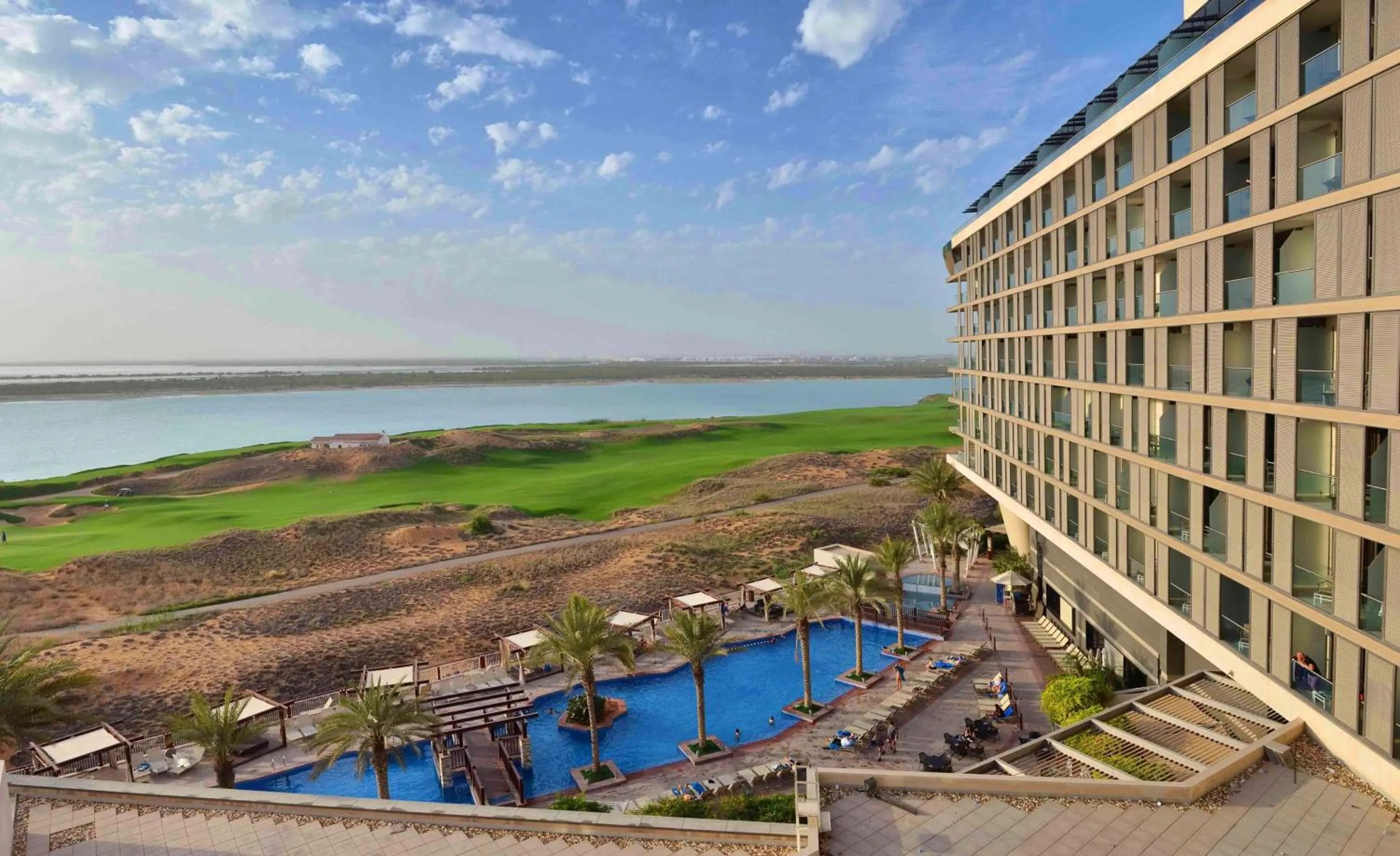 Property building in Radisson Blu Hotel, Abu Dhabi Yas Island