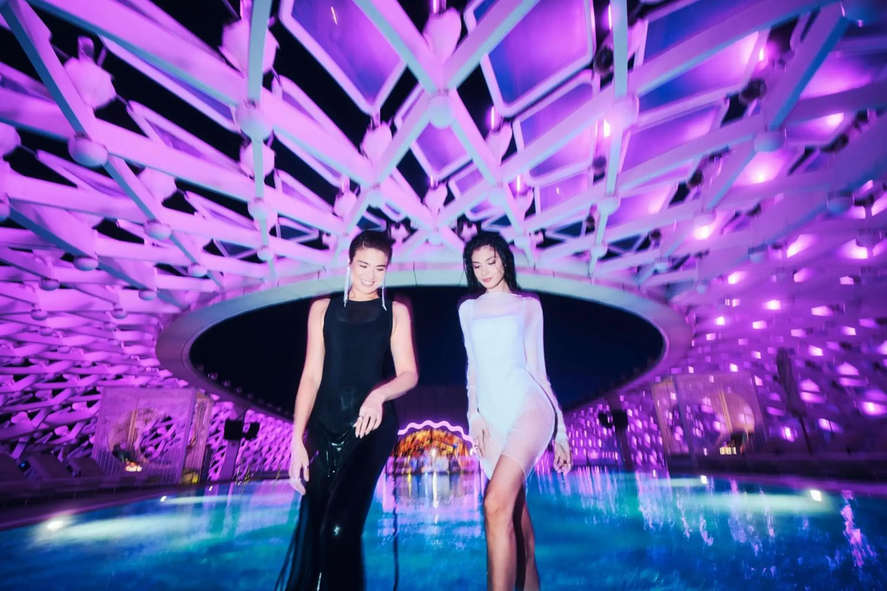 Swimming pool in W Abu Dhabi - Yas Island Swimming pool in W Abu Dhabi - Yas Island