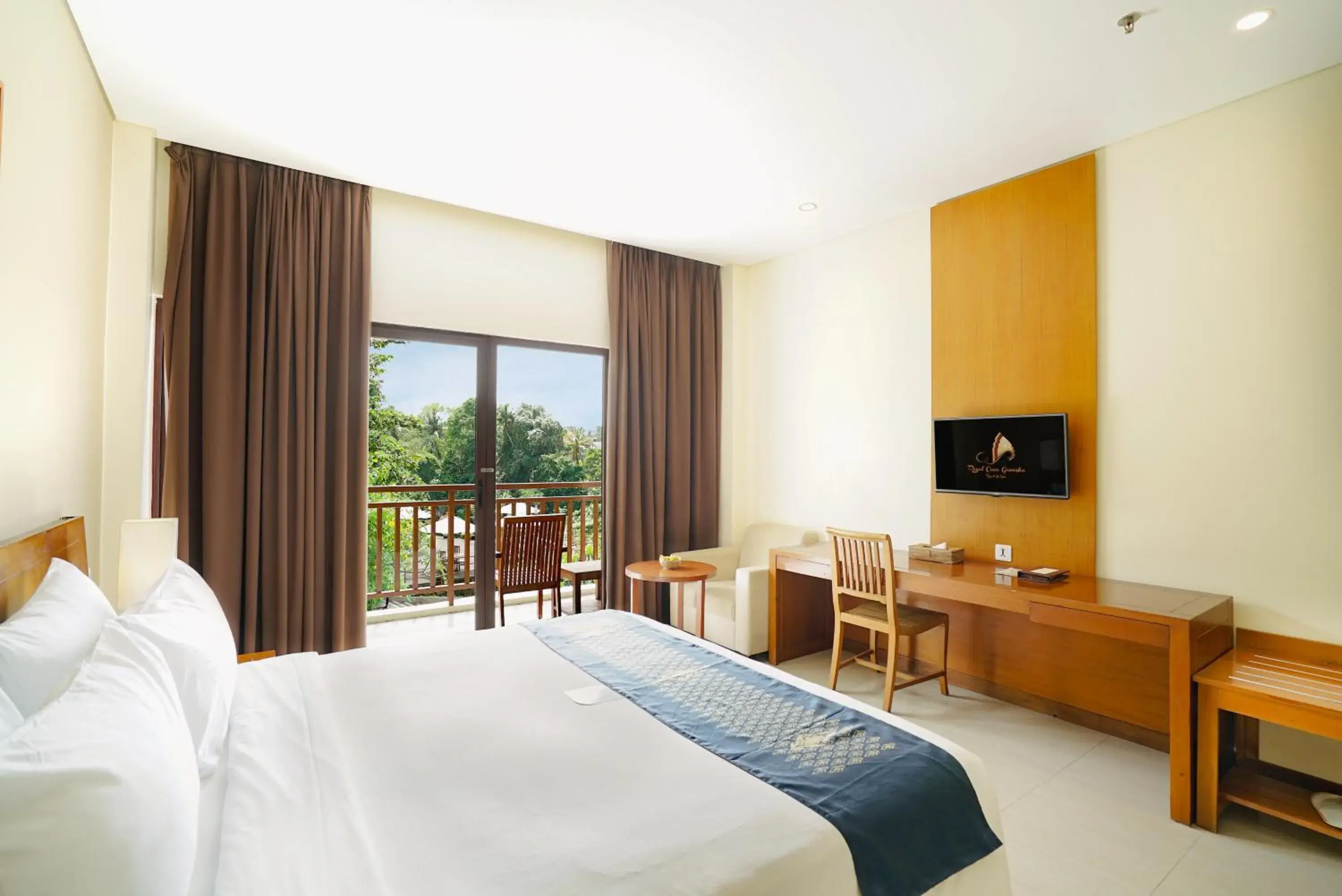 View (from property/room), Bed in Royal Casa Ganesha View (from property/room), Bed in Royal Casa Ganesha