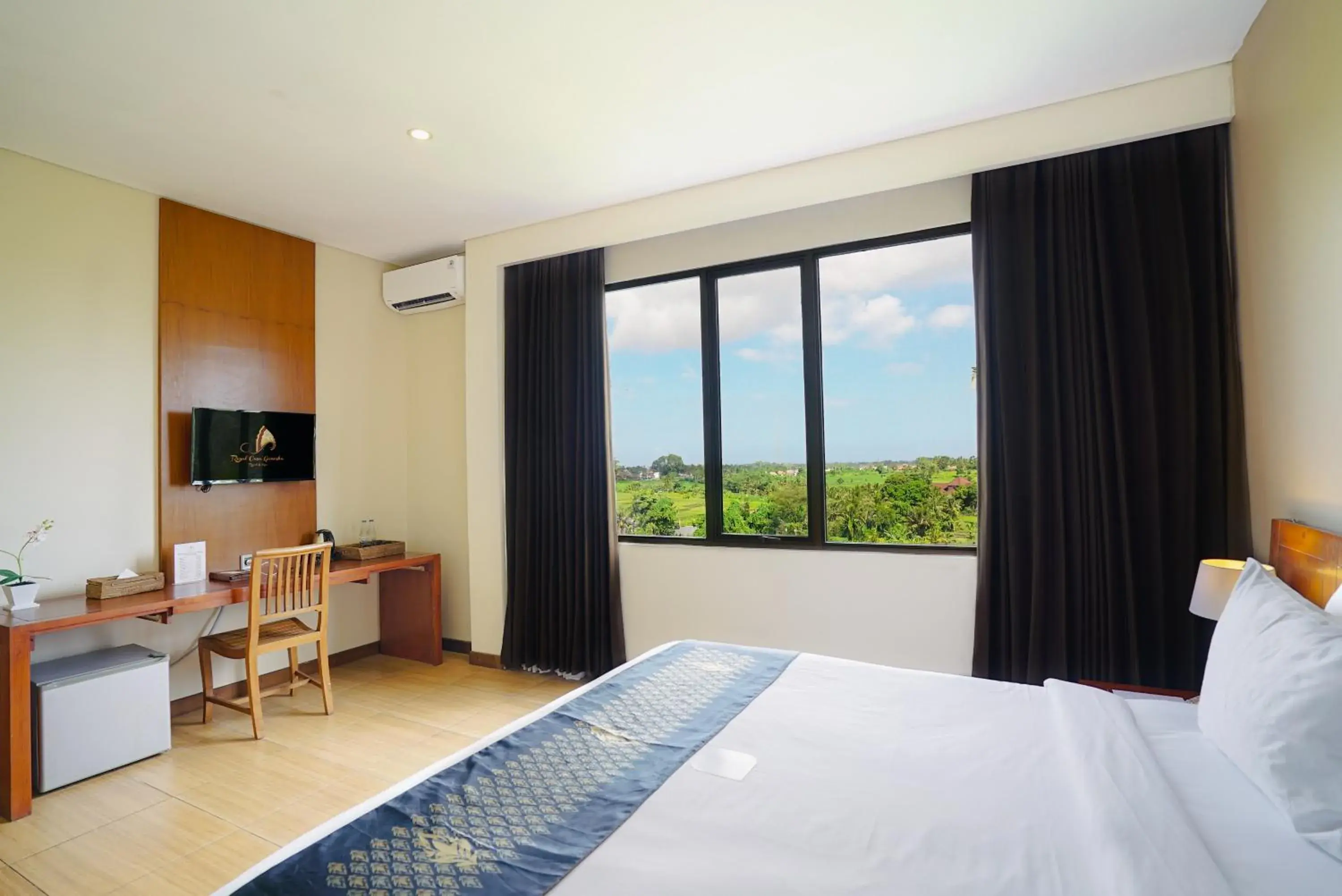 View (from property/room), Bed in Royal Casa Ganesha View (from property/room), Bed in Royal Casa Ganesha