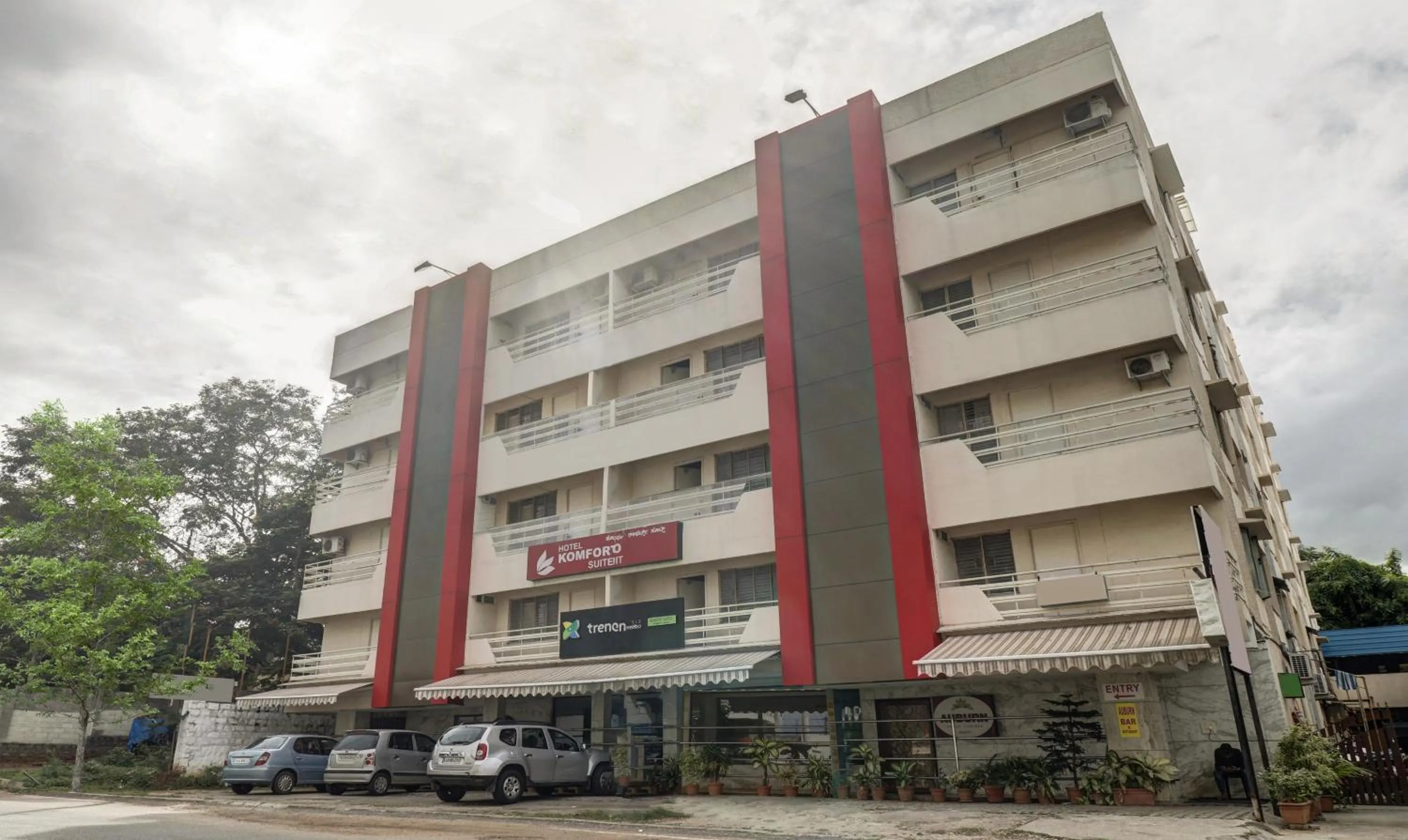 Property building in Treebo Komfort Suites, 3 Km From Mysore Palace