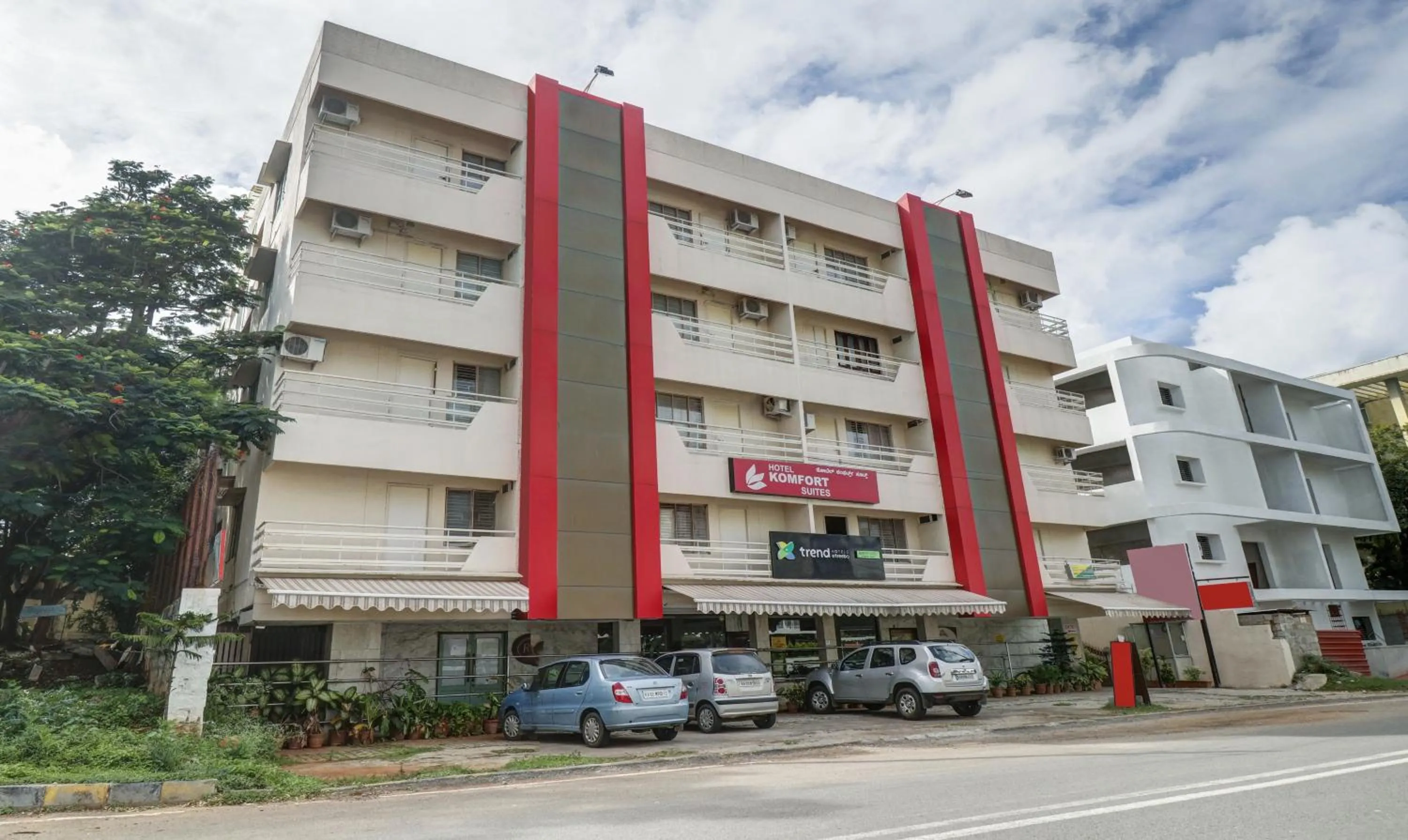 Property building in Treebo Komfort Suites, 3 Km From Mysore Palace