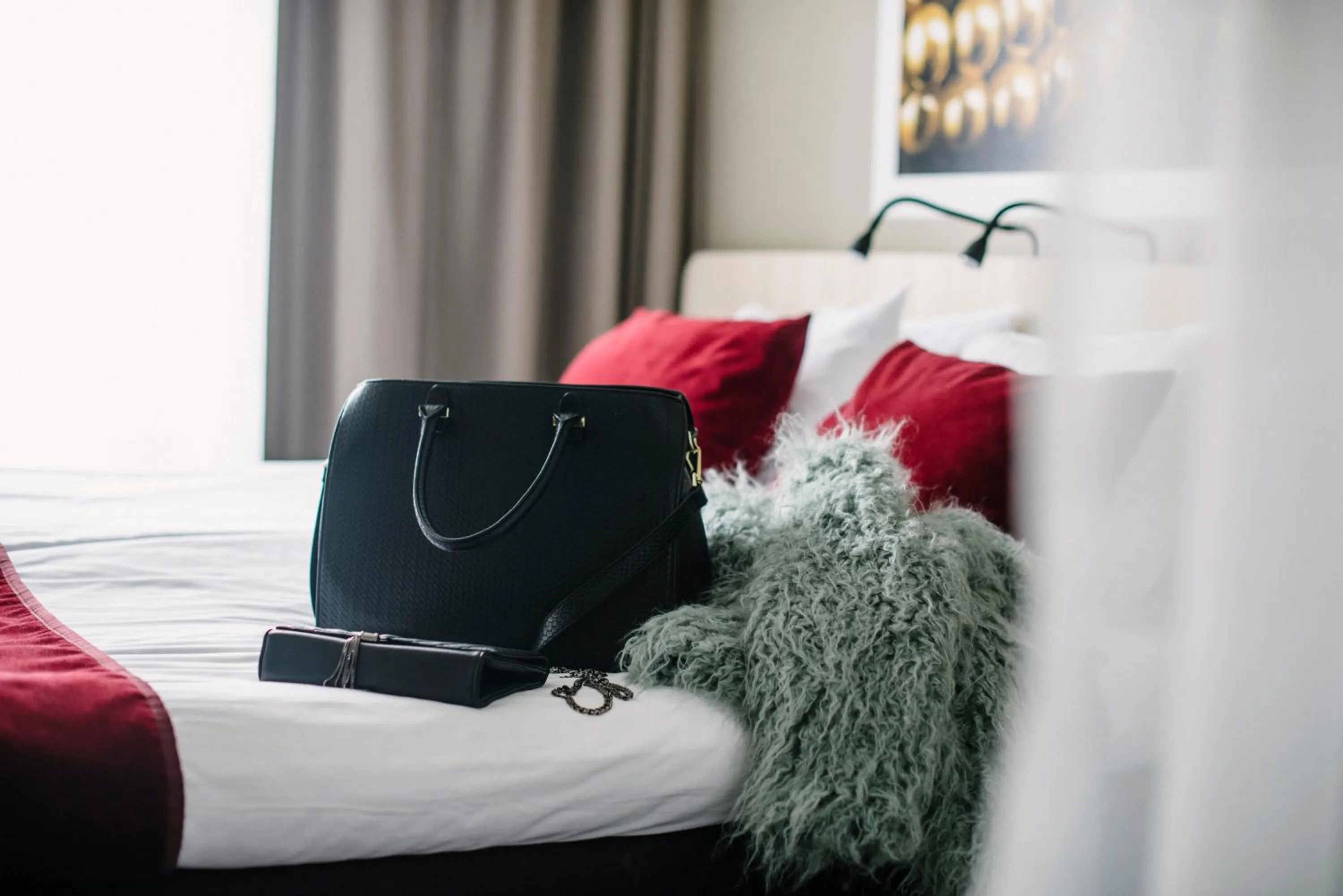 Property building, Bed in Best Western Hotel Svava