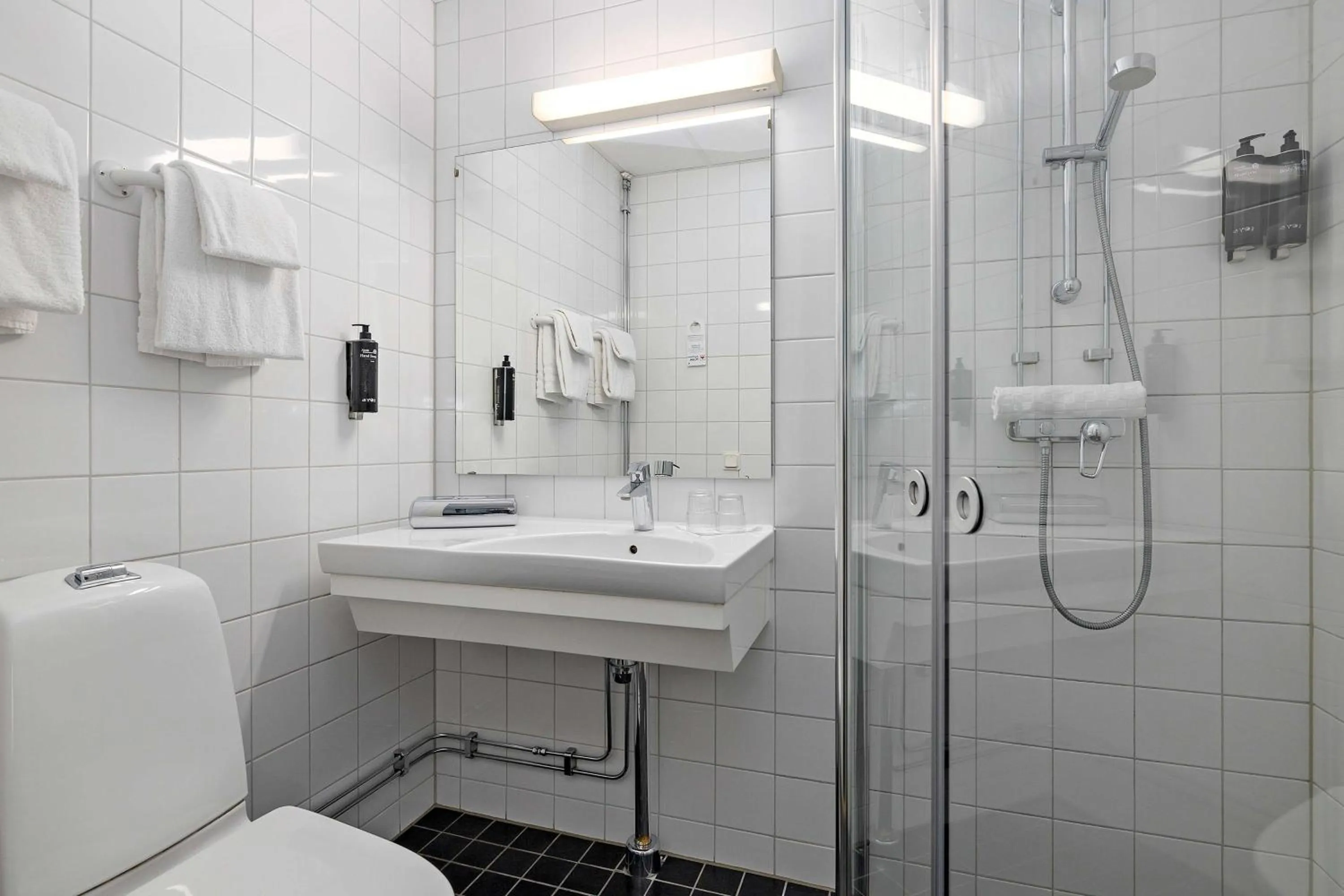 Bathroom in Best Western Hotel Svava