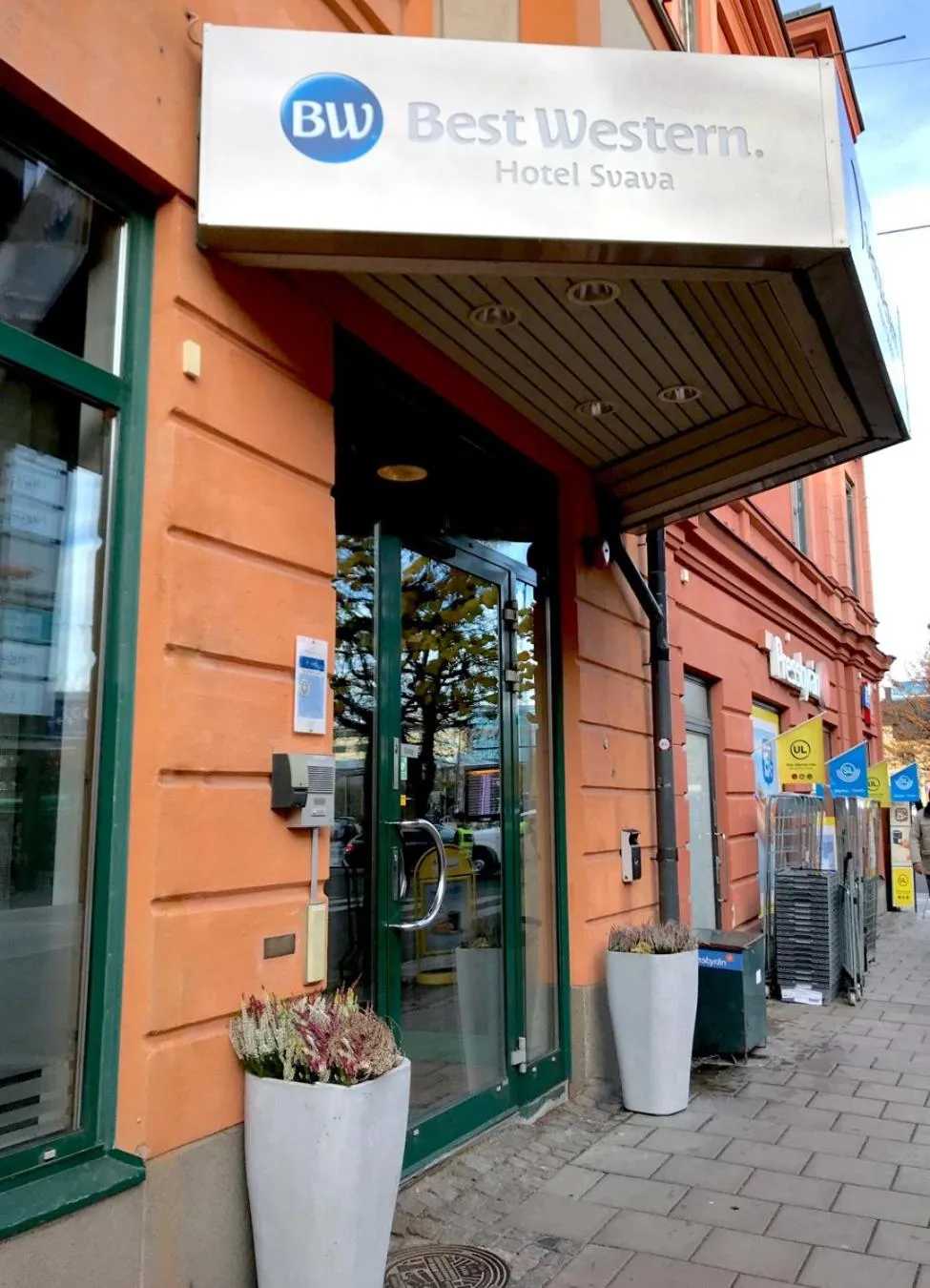 Facade/entrance in Best Western Hotel Svava