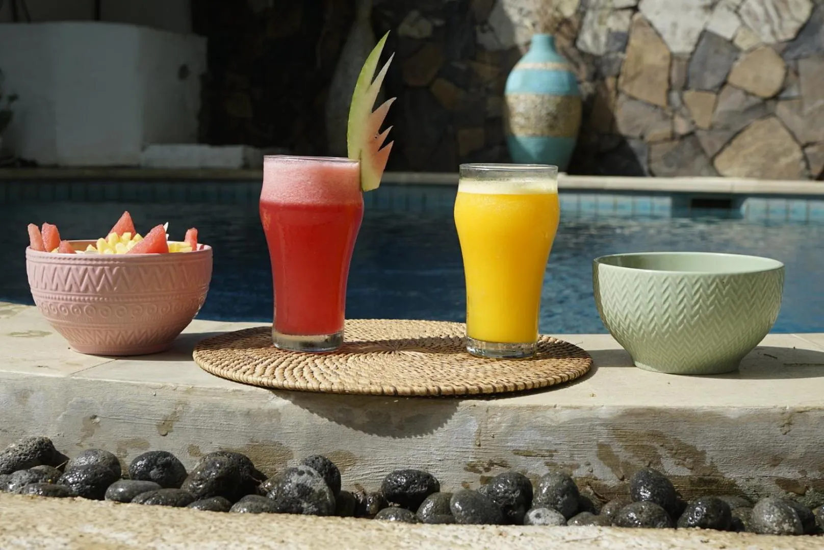 Food and drinks in Gili Breeze Tropical Bungalows