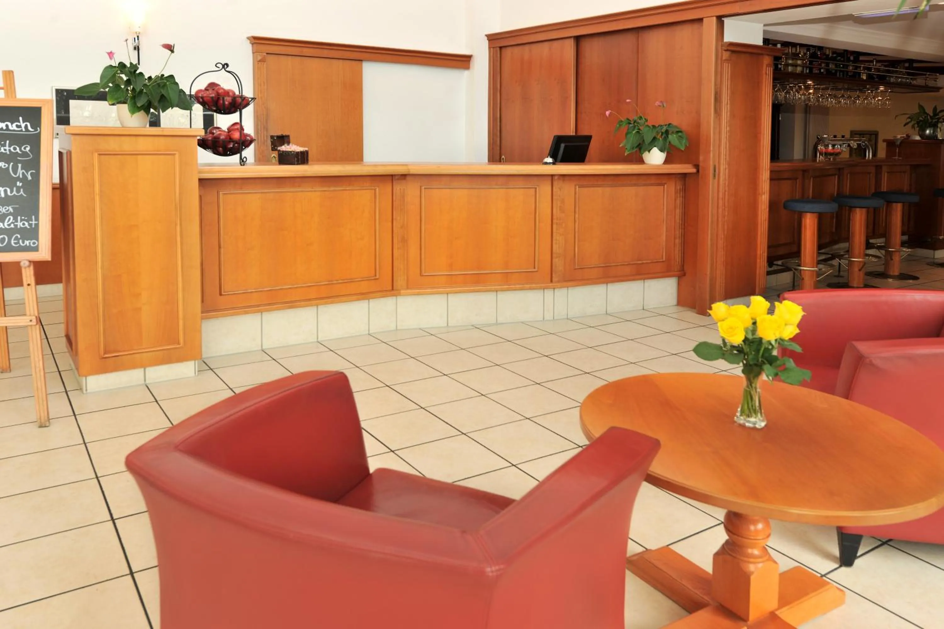 Lobby or reception in Hotel Schützenburg